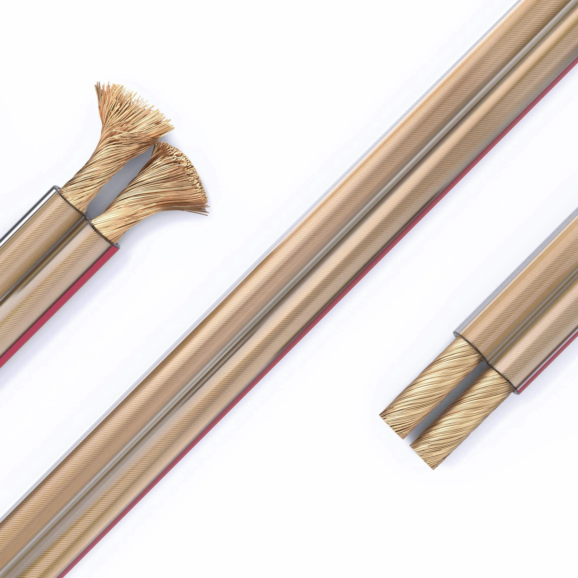 PureLink Kabel głośnikowy OFC 2 x 4,00 mm² 0,20 mm, 20,0 m, kabel z czystej miedzi do głośników hi-fi, subwoofer, kabel audio z oznaczeniem polaryzacji, przezroczysty