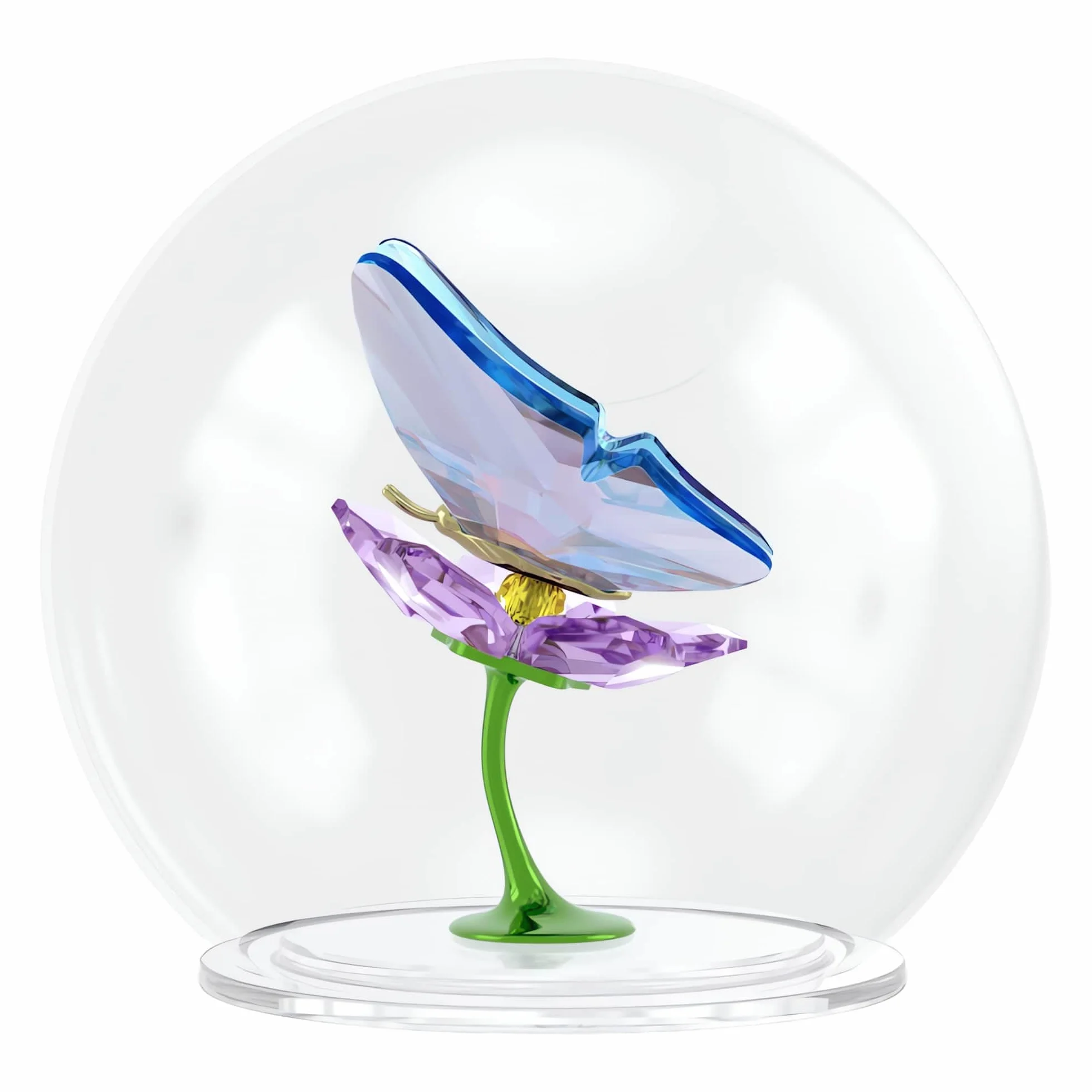 Swarovski Idyllia Szklana kula Motyl i kwiat