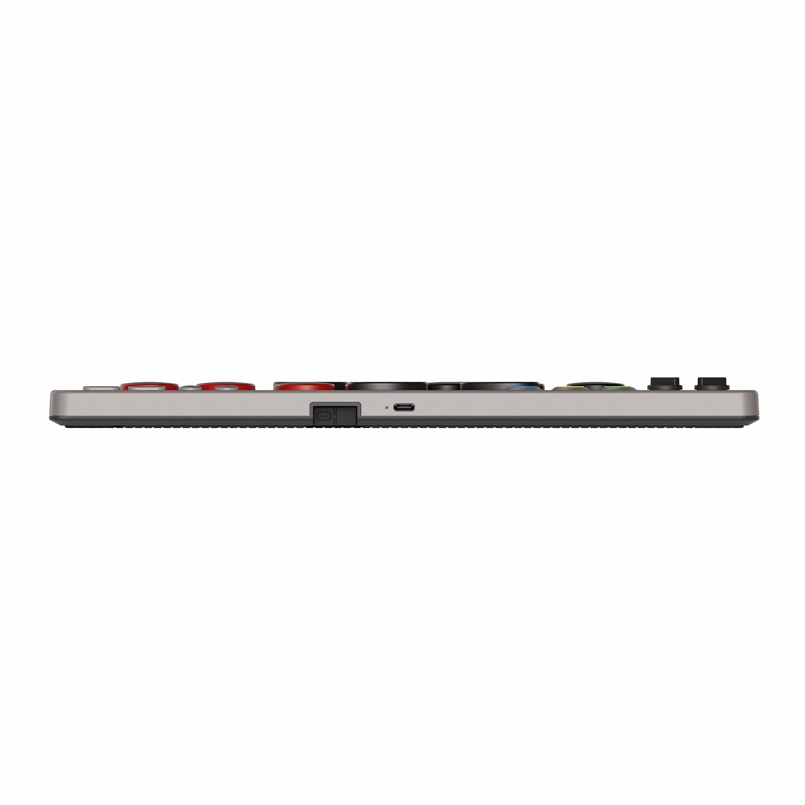 8BitDo All-Button Arcade Controller do Switch/Switch 2 i Windows - Bluetooth, 2,4 G, przewodowa, niskoprofilowe przełączniki mechaniczne, 4 programowalne przyciski