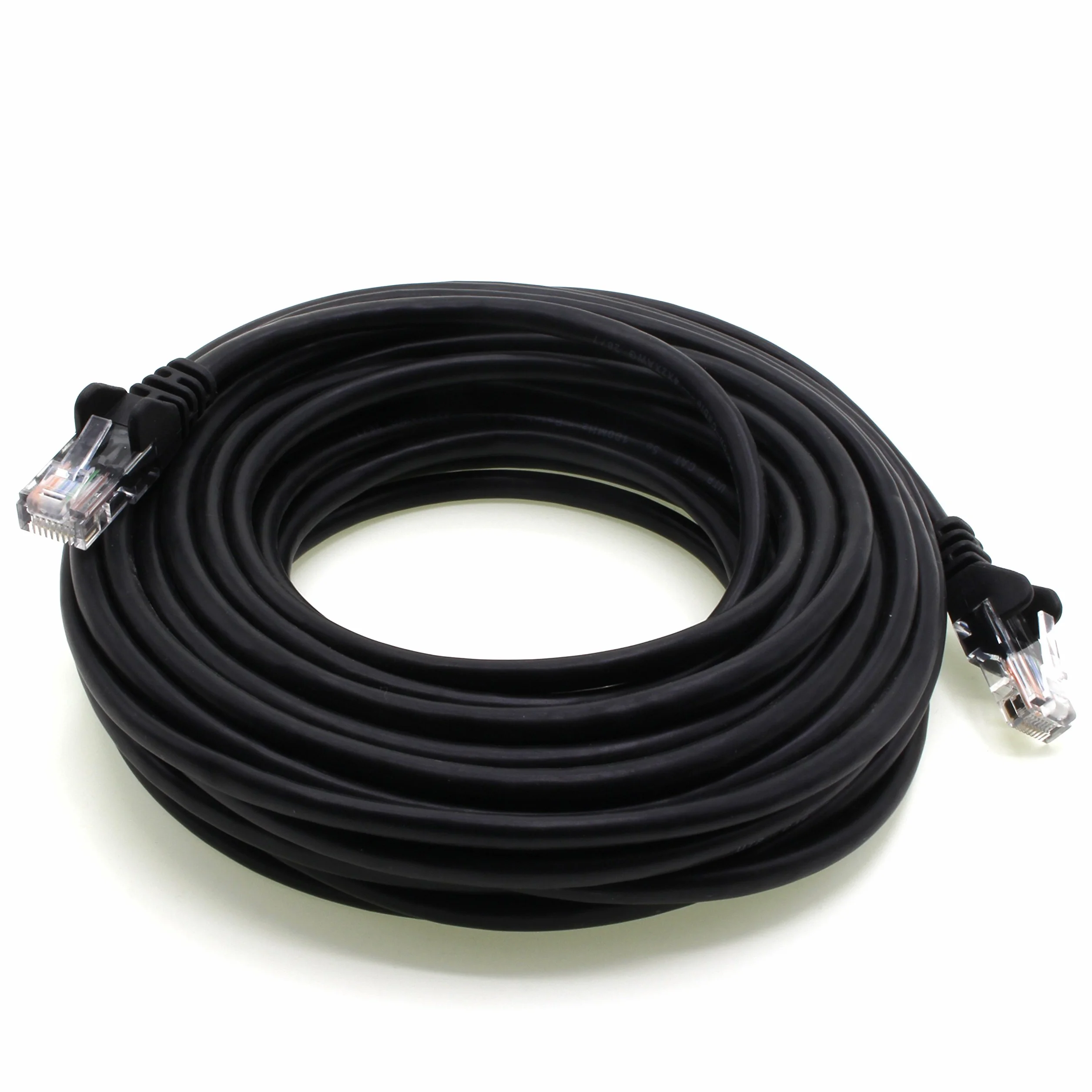 1aTTack CAT5 UTP kabel sieciowy Ethernet LAN z 2 x RJ45 20 m - czarny