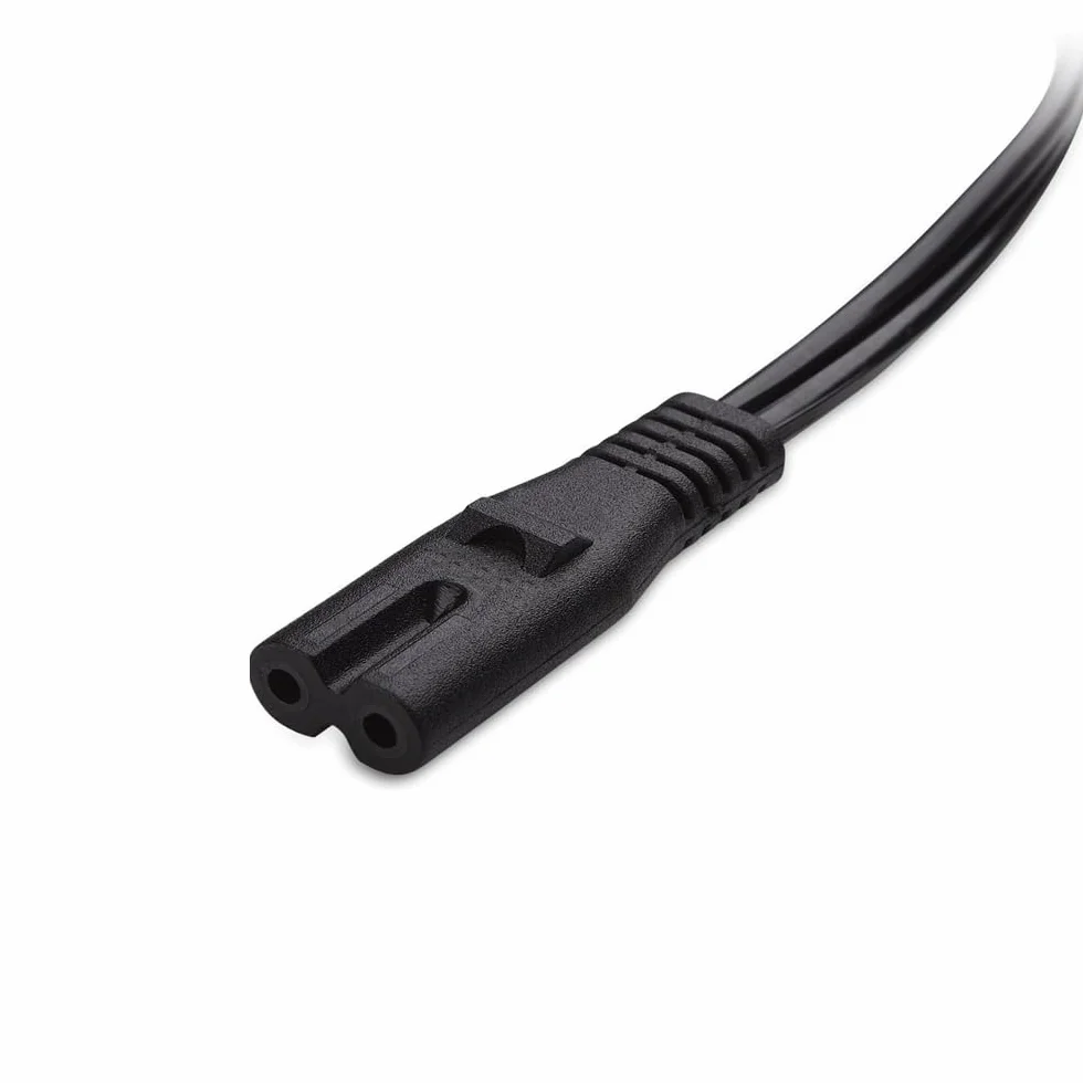 Kabel Zasilający AC do Xbox One S/X, Series XSX/S - 2 m EU Wtyczka 2-Pinowa