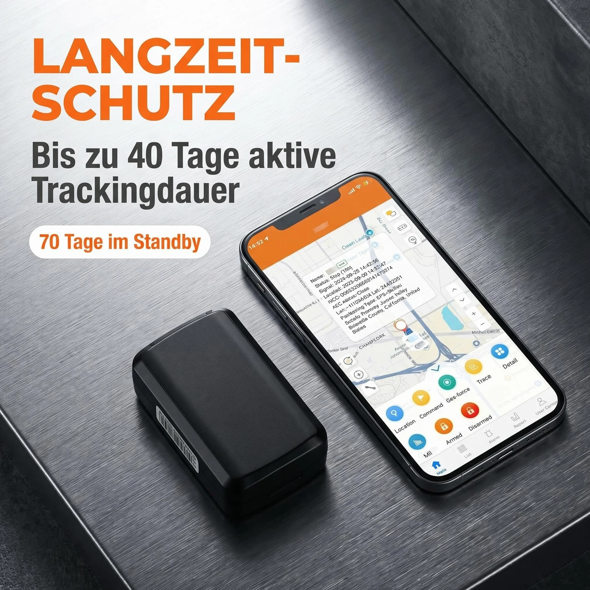 4G GPS Tracker samochodowy z magnesem, czas pracy baterii 90 dni, śledzenie w czasie rzeczywistym do 5 m, ogrodzenie geograficzne i alarm, do samochodów oldtimera/pojazdów/łodzi/przyczep