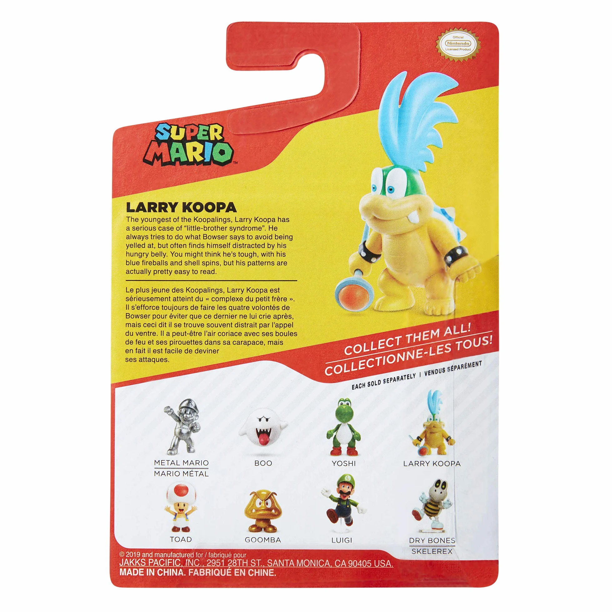 World of Nintendo Wave 11 - 2,5 cala Larry Koopa
