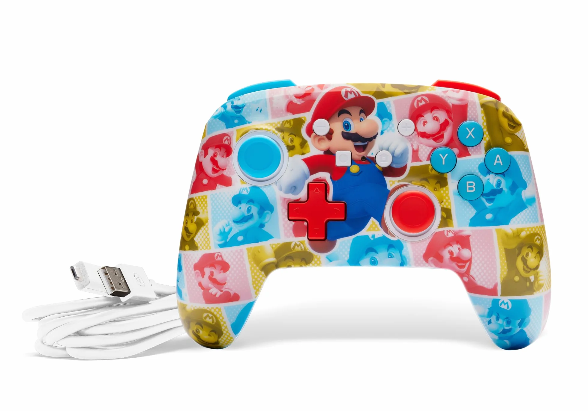 PowerA przewodowy kontroler Nintendo Switch Mario