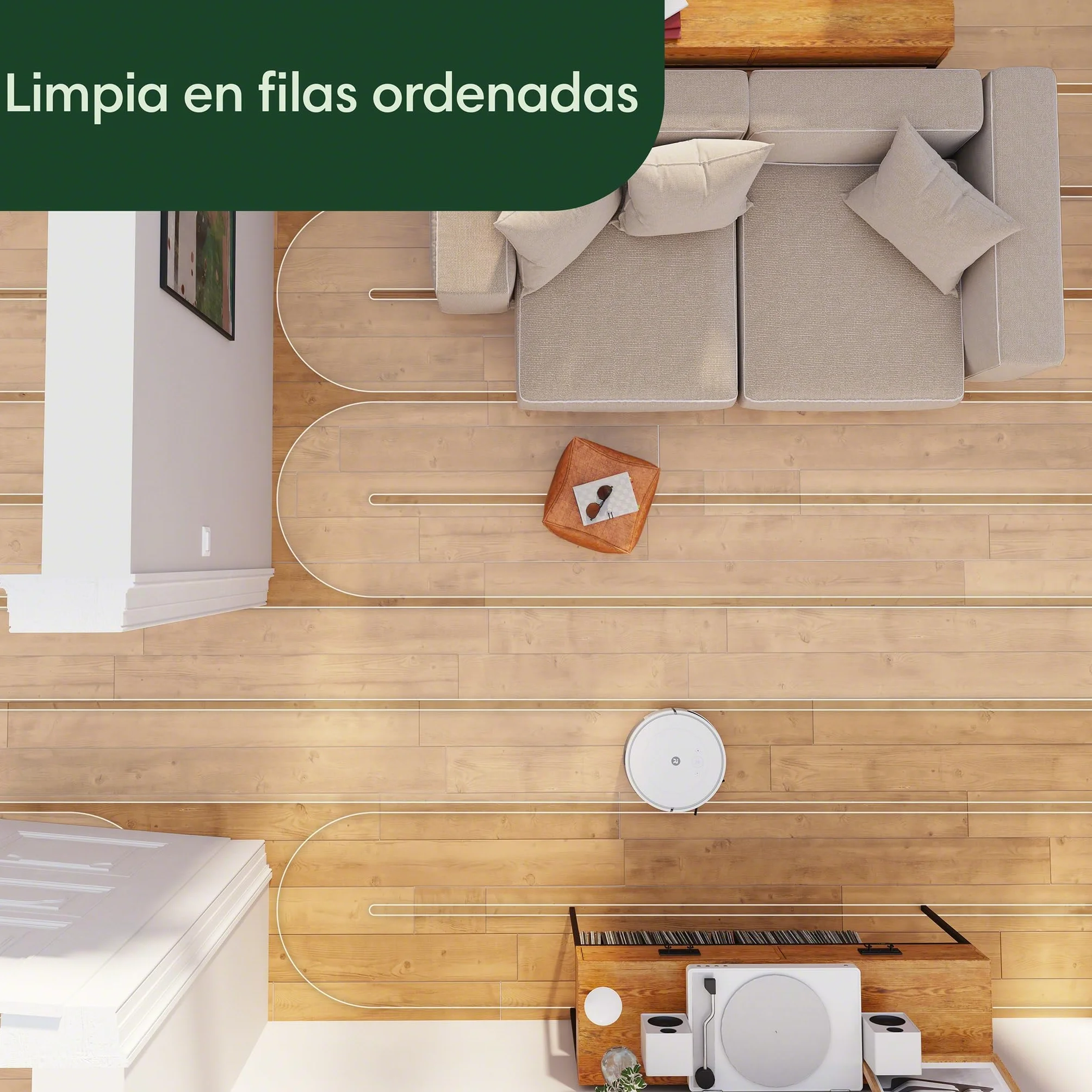 iRobot Roomba Combo Essential robot odkurzająco-mopujący (Y0112), wydajne odkurzanie i mopowanie, 4-stopniowy system sprzątania, trzy poziomy ssania, sprzątanie punktowe, aplikacja
