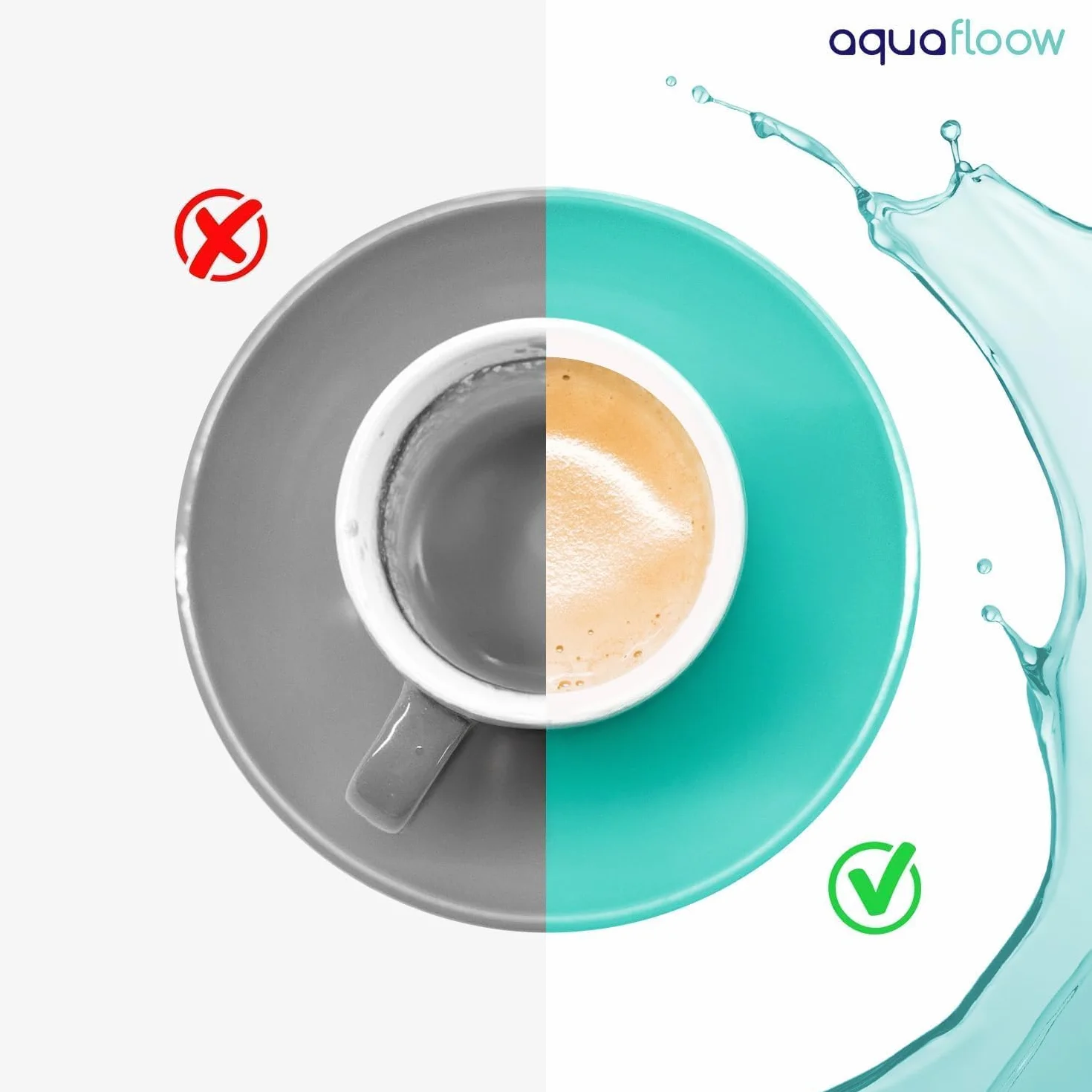Aquafloow Wkład filtrujący do wody kompatybilny z Brita Maxtra, DAFI Unimax, 10szt