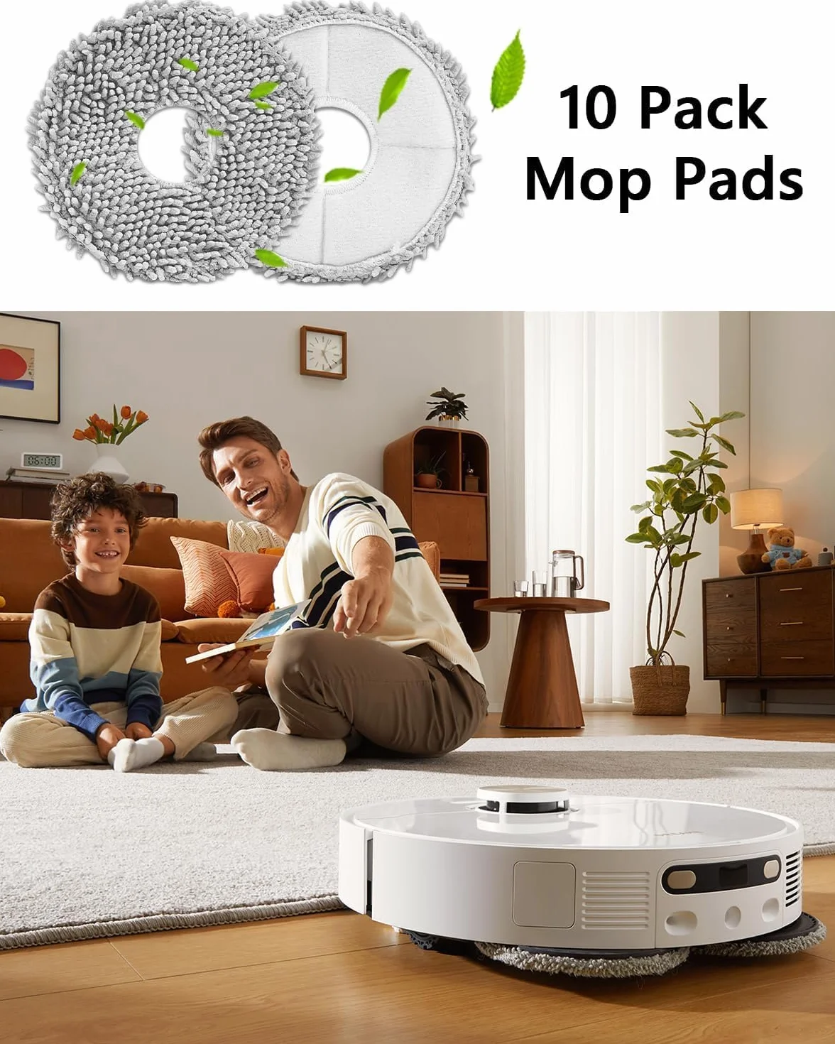 Chusteczki do Dreame L10s Ultra, Xiaomi, Deebot T30 Pro Omni