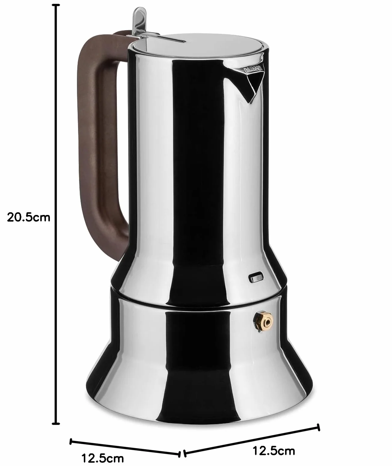 Alessi Ekspres do Kawy Srebrny 6 Filiżanek