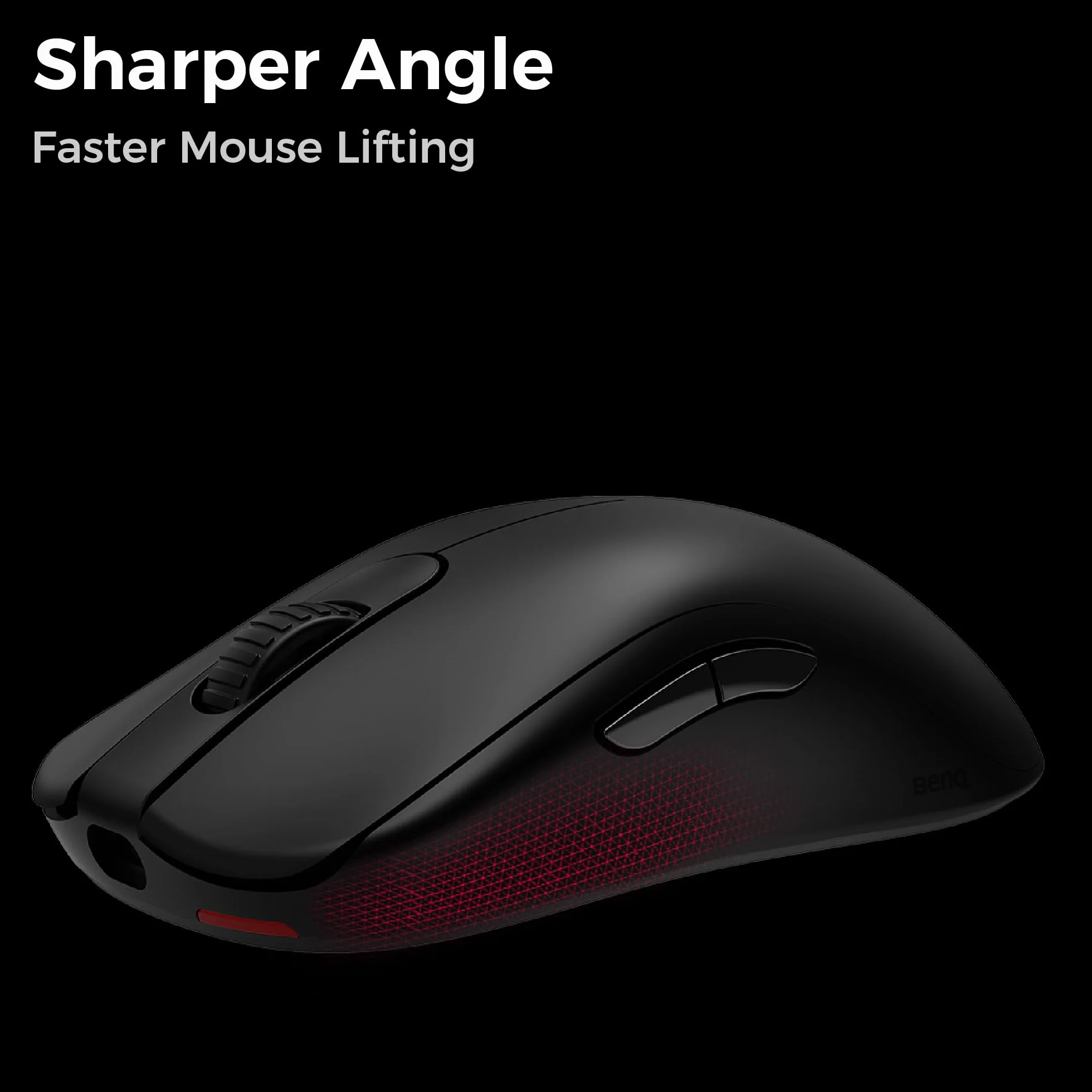 BenQ Zowie FK2-DW 4K bezprzewodowa mysz do e-sportu, ulepszony odbiornik 4K, 65g, symetryczna, bez sterownika, czujnik 3950, częstotliwość odpytywania 4K