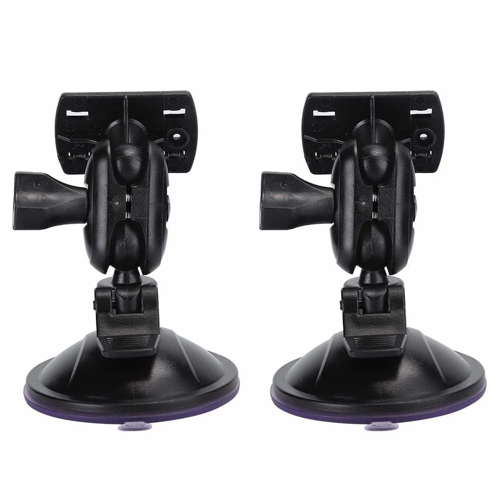 Uchwyt samochodowy GPS, regulowany w zakresie 360 ​​stopni HD-H3041 65 mm 2-częściowy samochodowy nawigator GPS Rejestrator jazdy Uchwyt z przyssawką próżniową Mocowanie kamery na przednią szybę samochodu