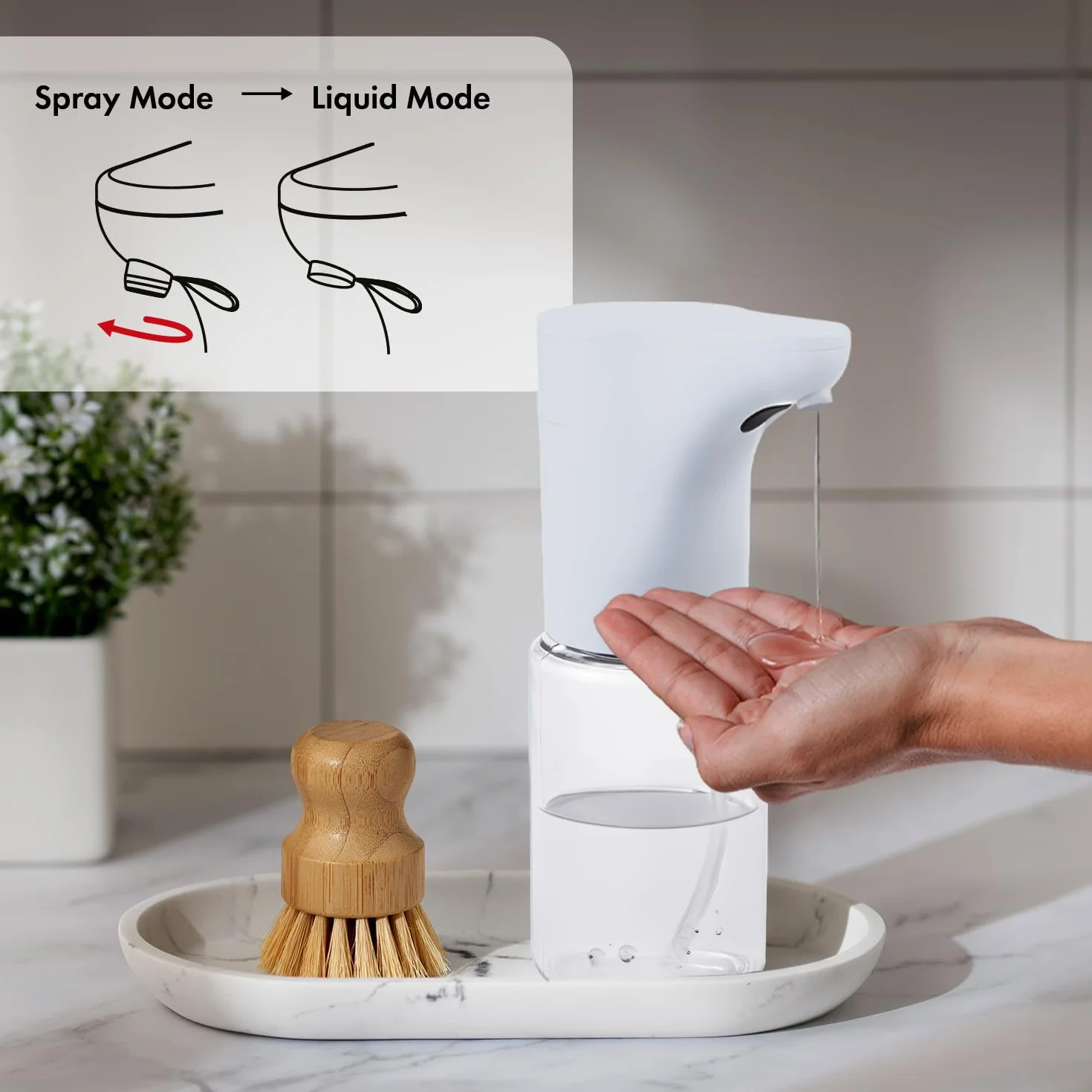 Automatyczny dozownik mydła, 300 ml, z czujnikiem podczerwieni, automatyczny dozownik mydła w płynie, środków dezynfekujących, żeli pod prysznic i szamponów, elektroniczny dozownik mydła