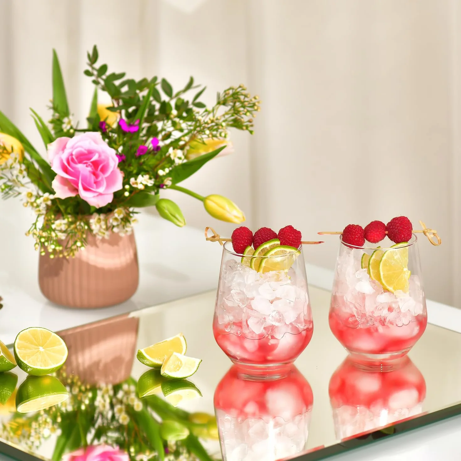 KROSNO Szklanki do Wody, Soków i Innych Napojów | Zestaw 12 Szklanek | 430 ml | Kolekcja Splendour | Idealne do Domu, Restauracji i na Przyjęcia | Można Myć w Zmywarce