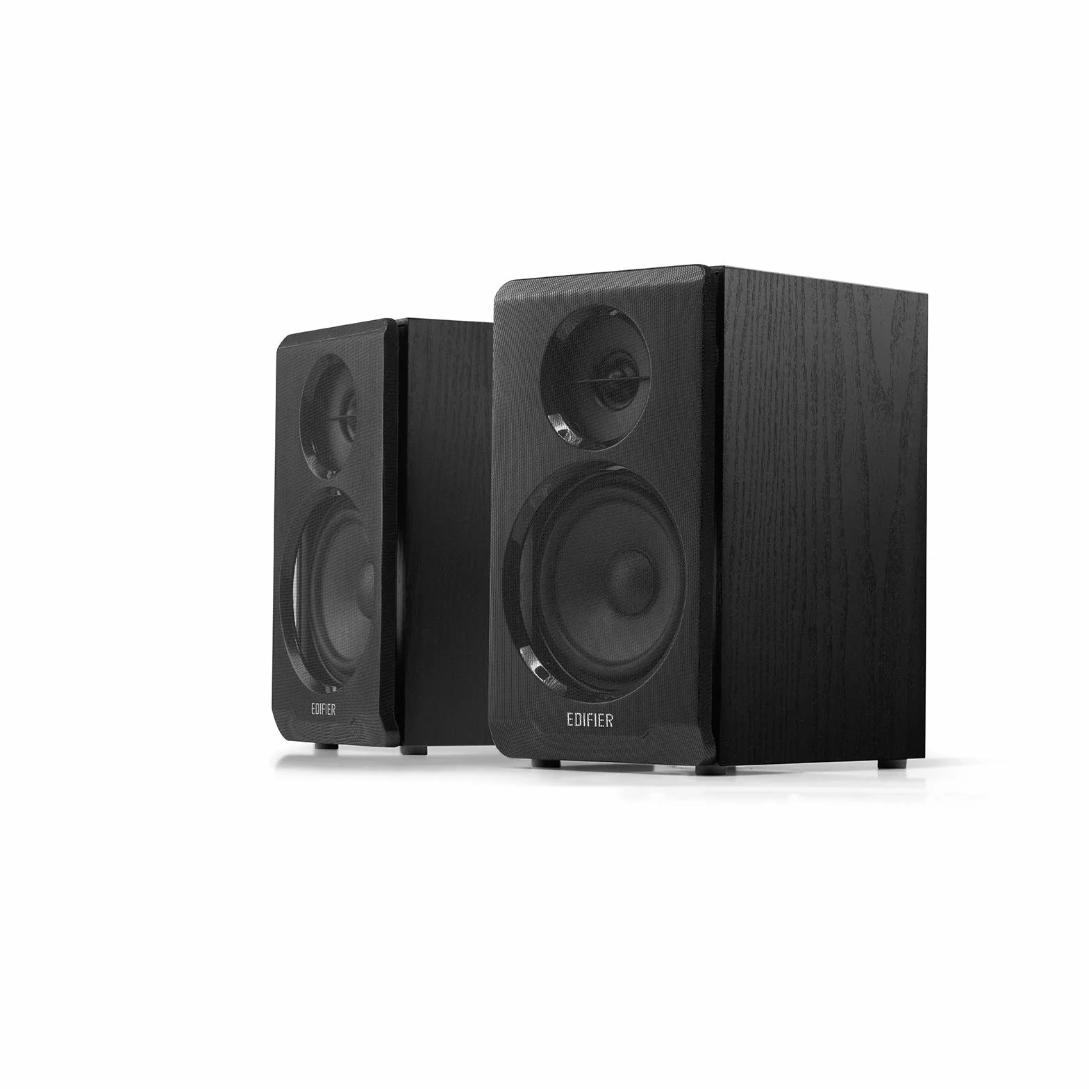 Edifier R33BT Aktywne głośniki komputerowe Bluetooth - Głośniki półkowe 2.0 - Zasilany monitor studyjny, czarny - para