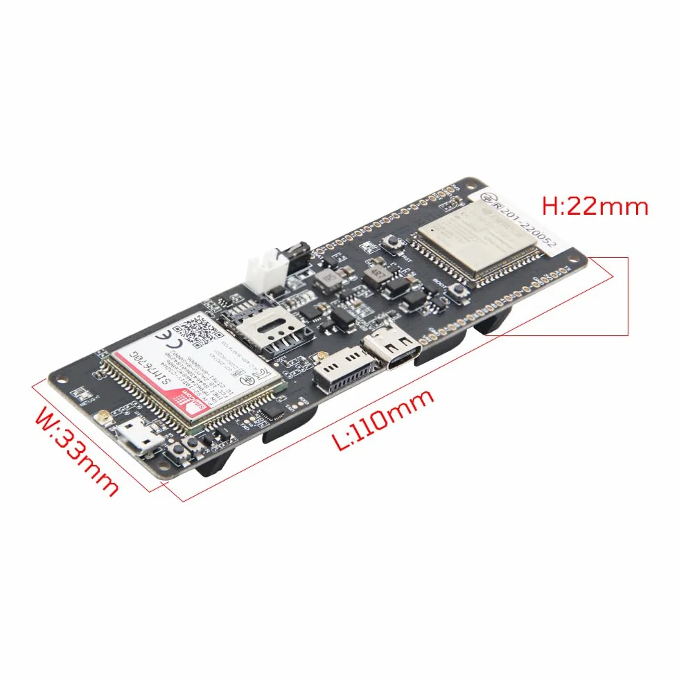 LILYGO T-SIM7670G-S3 ESP32-S3 4G LTE Bezprzewodowe komórkowe urządzenia IOT Komunikacja dalekiego zasięgu o niskim poborze mocy z płytą rozwojową GPS TTGO