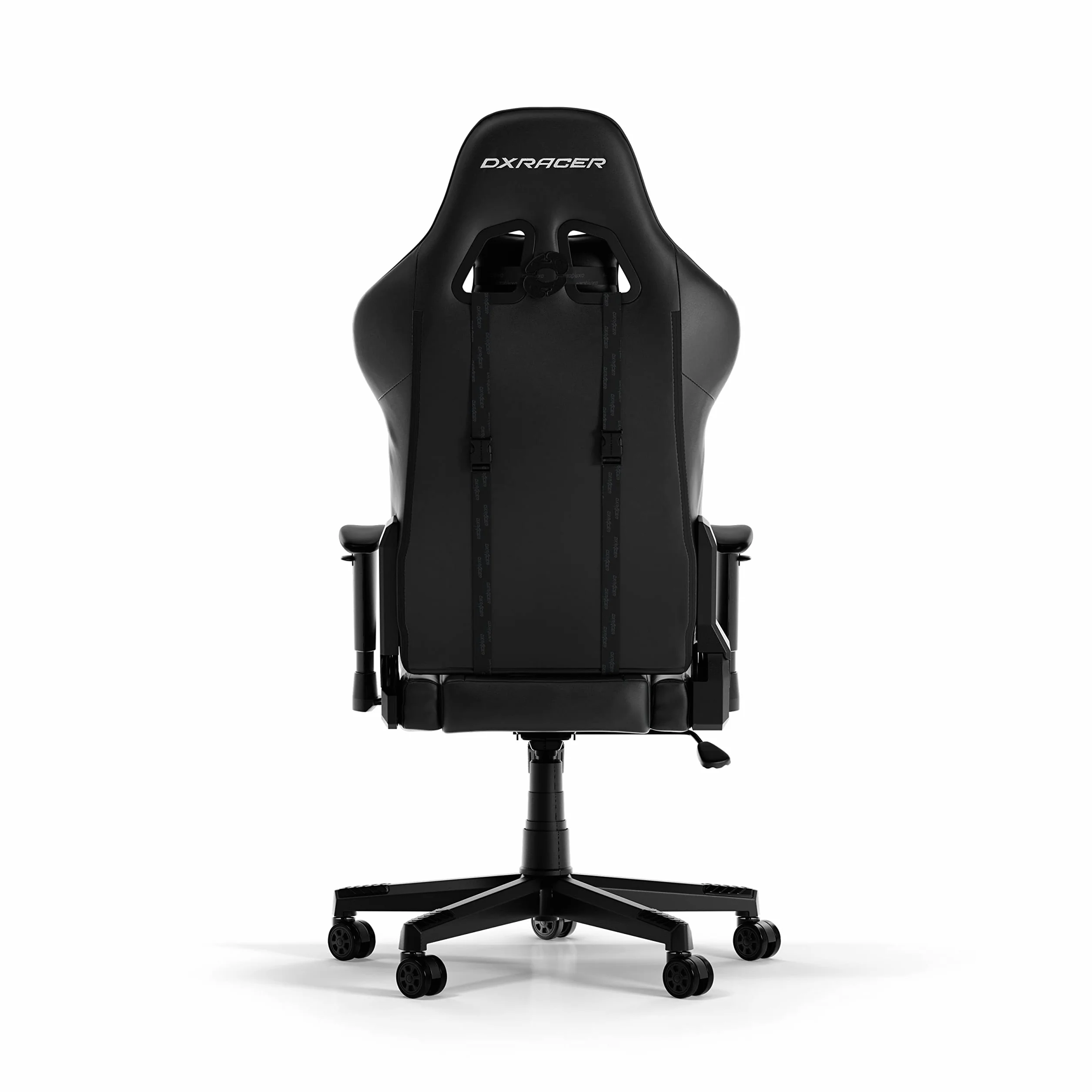 Dxracer Prince P132 GC-P132-N-FX2 Fotel dla Graczy, Czarny, do 185 cm