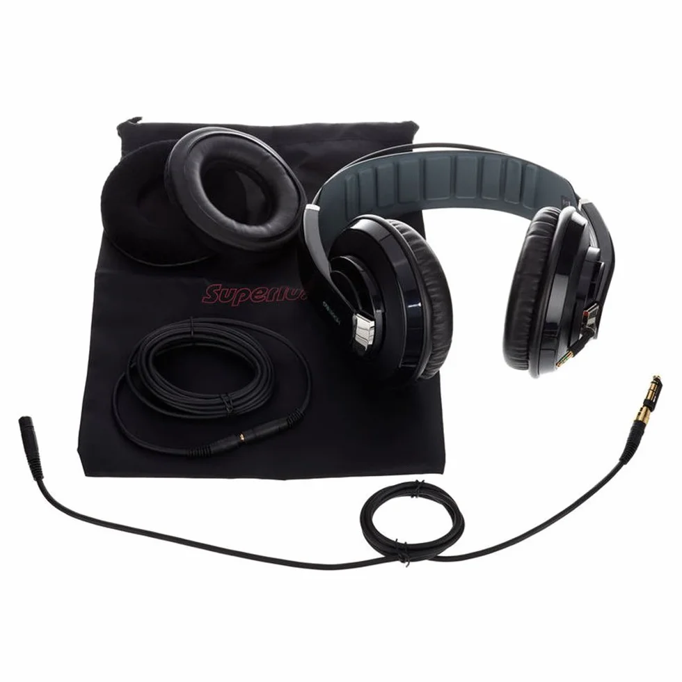 Superlux EVO HD681, Słuchawki Wokółuszne, Czarny