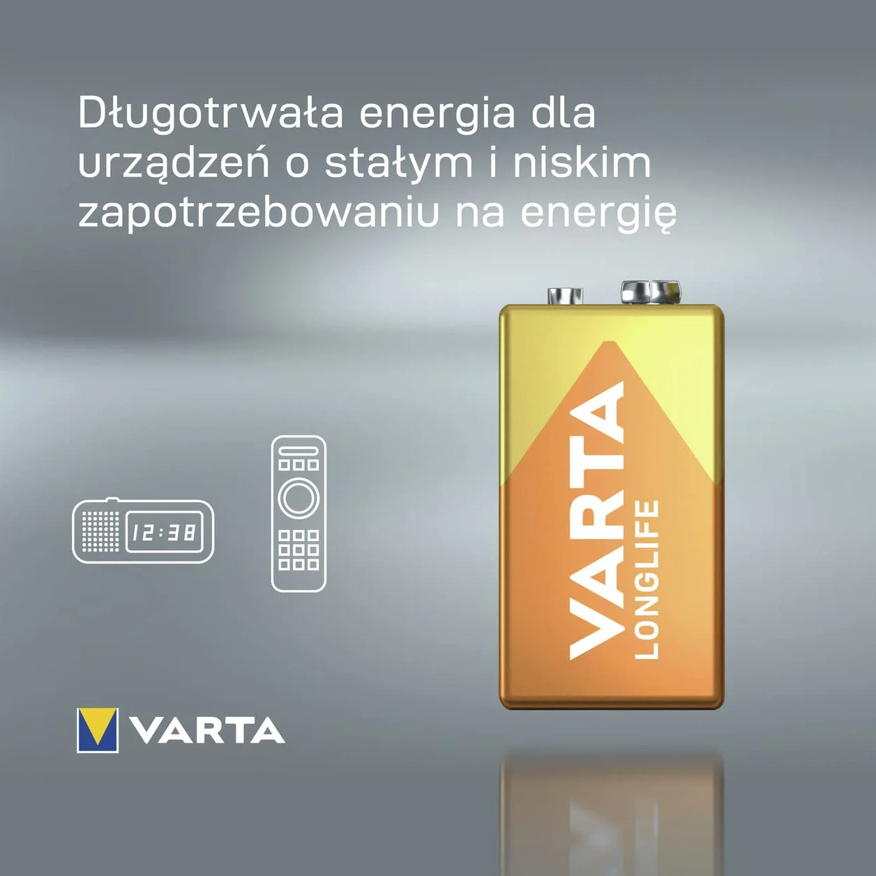 Varta Longlife Power 4122-6LP3146 Bateria, Wielokolorowy, 2 Sztuki