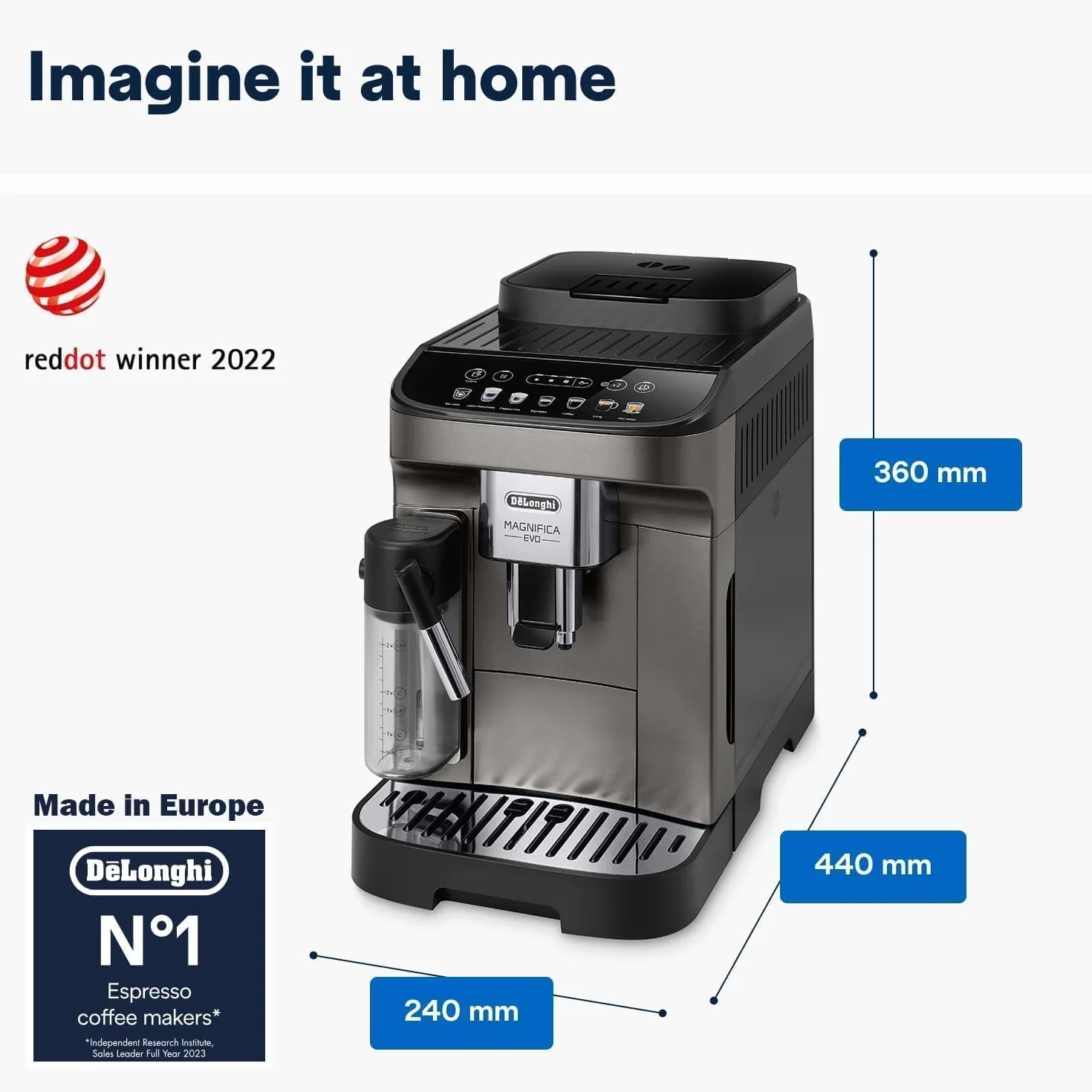 De'Longhi ECAM 290.81.TB automatyczny ekspres do kawy