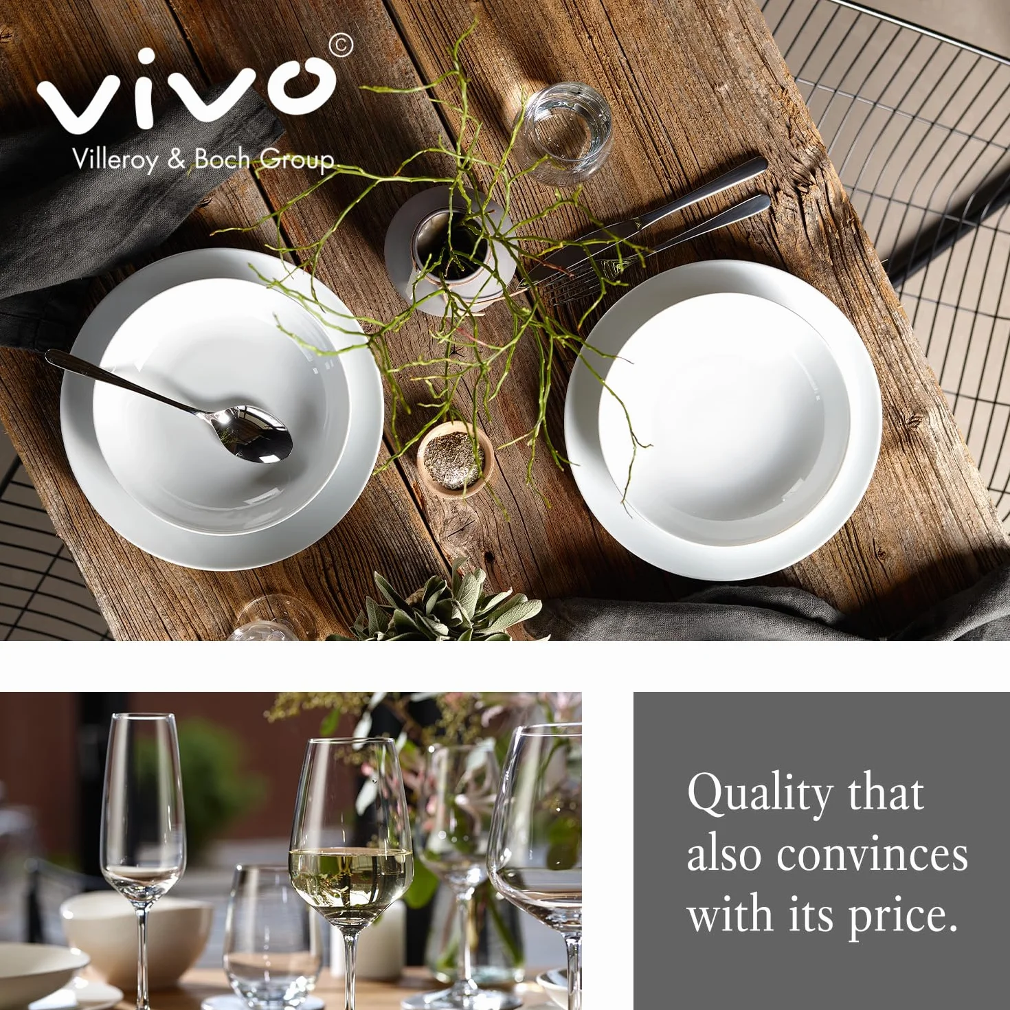 like. by Villeroy & Boch – Voice Basic, zestaw szklanek do log drinków, 4 sztuki, 397 ml, szkło kryształowe, można myć w zmywarce