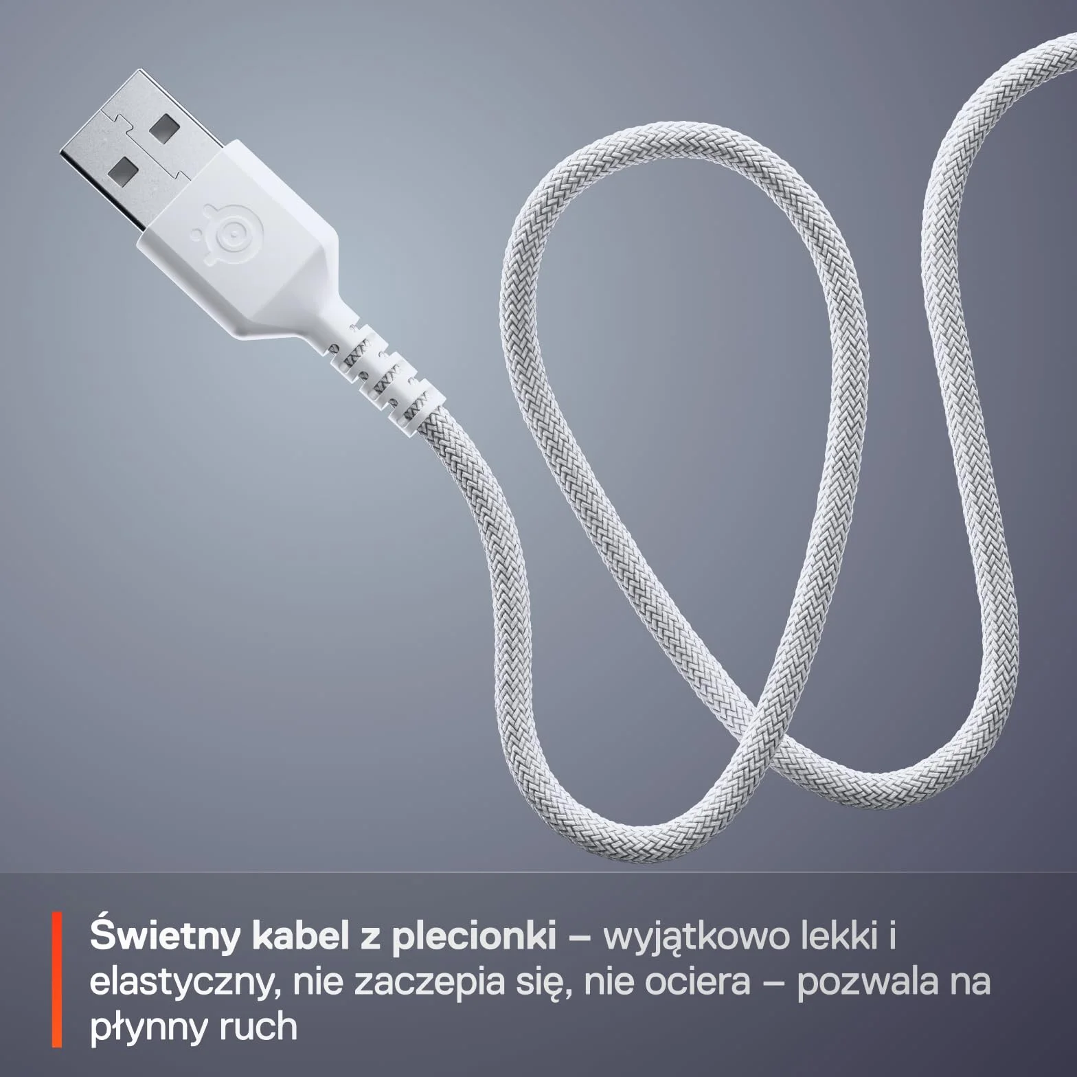 SteelSeries mysz do gier Rival 3 Gen 2 – Sensor optyczny TrueMove Core 8500 DPI – Wytrzymałość do 60 milionów kliknięć – Niskie opóźnienie kliknięć –Niska waga 77 g – Ślizgacze 100% PTFE – RGB -Biała