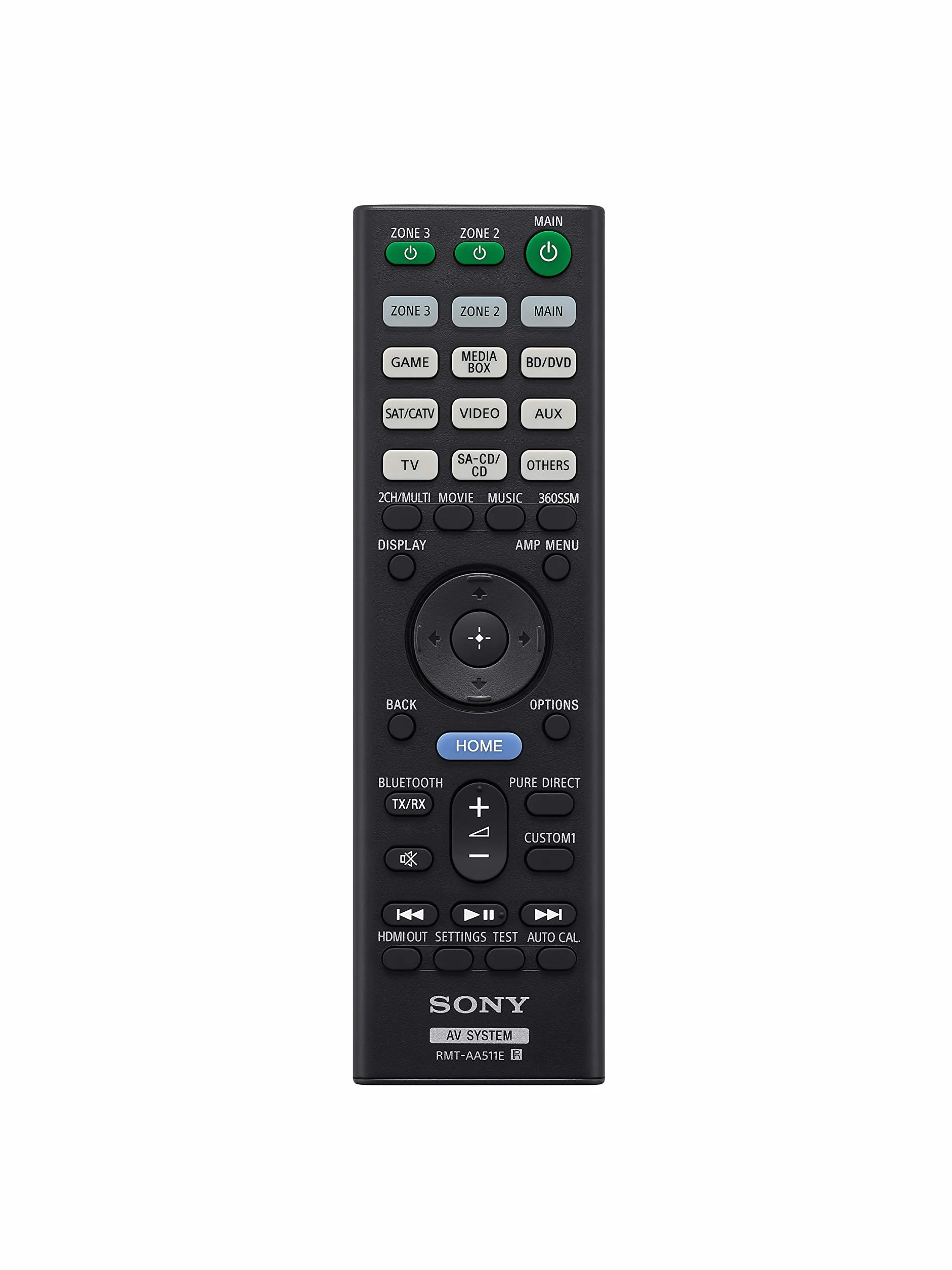 Sony Kanalig 8K TAAN1000.CEL Wzmacniacz, Czarny, 8 Portów HDMI