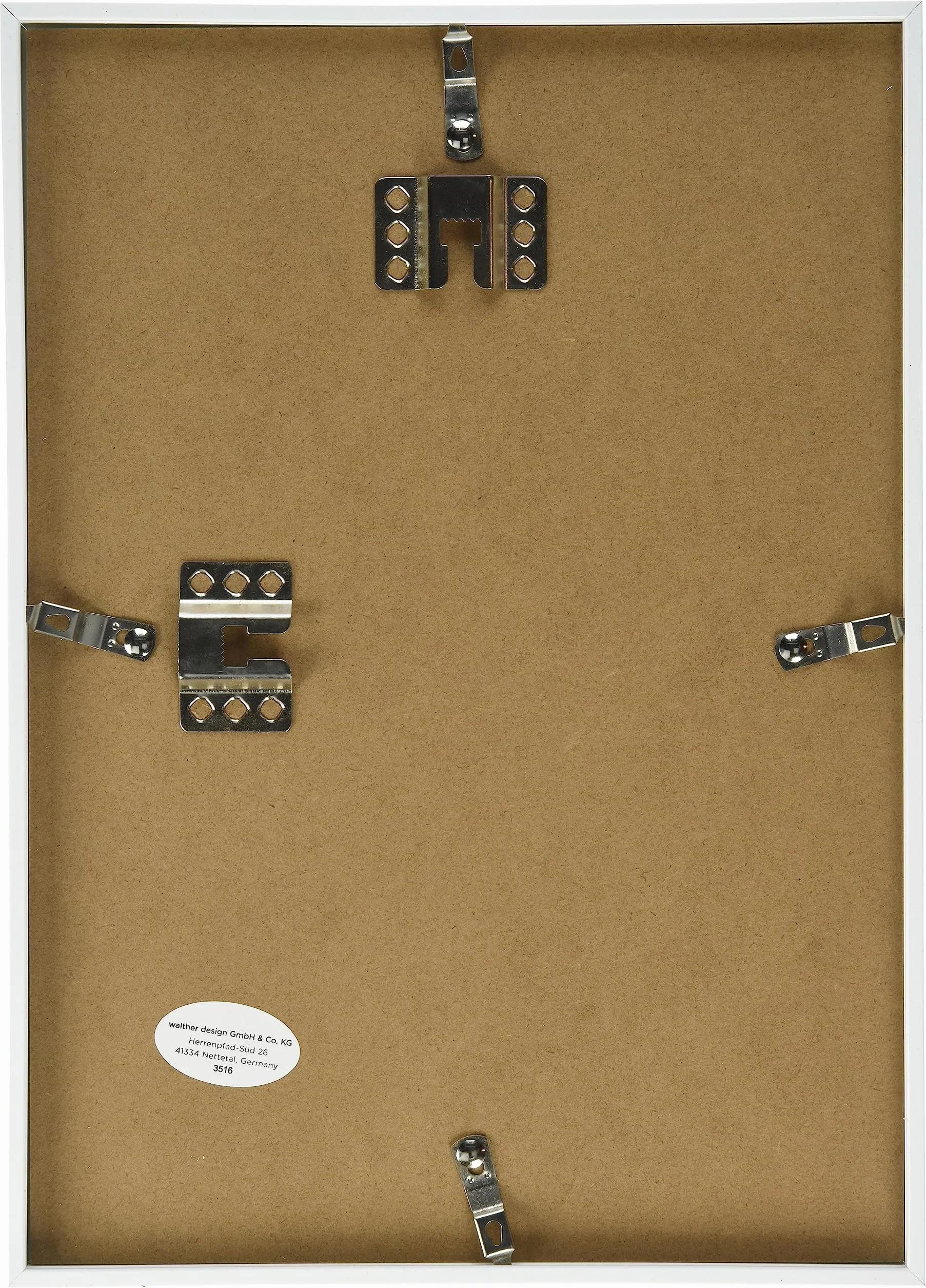 walther design Ramka na zdjęcia biała 21 x 29,7 cm (DIN A4) ramka z tworzywa sztucznego New Lifestyle KV130W