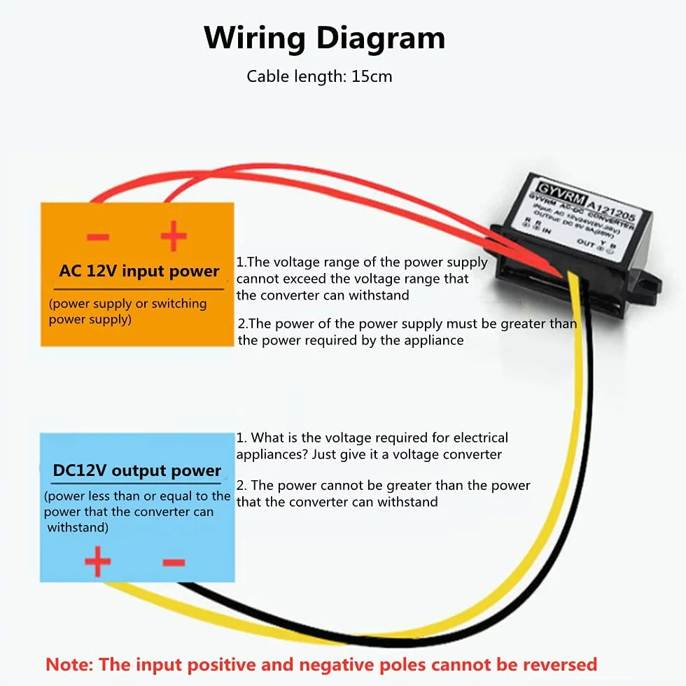 Ac 12 V / 24 V na DC 5 V konwerter obniżający Ac-DC Moduł zasilania AC-DC Converter (5A)