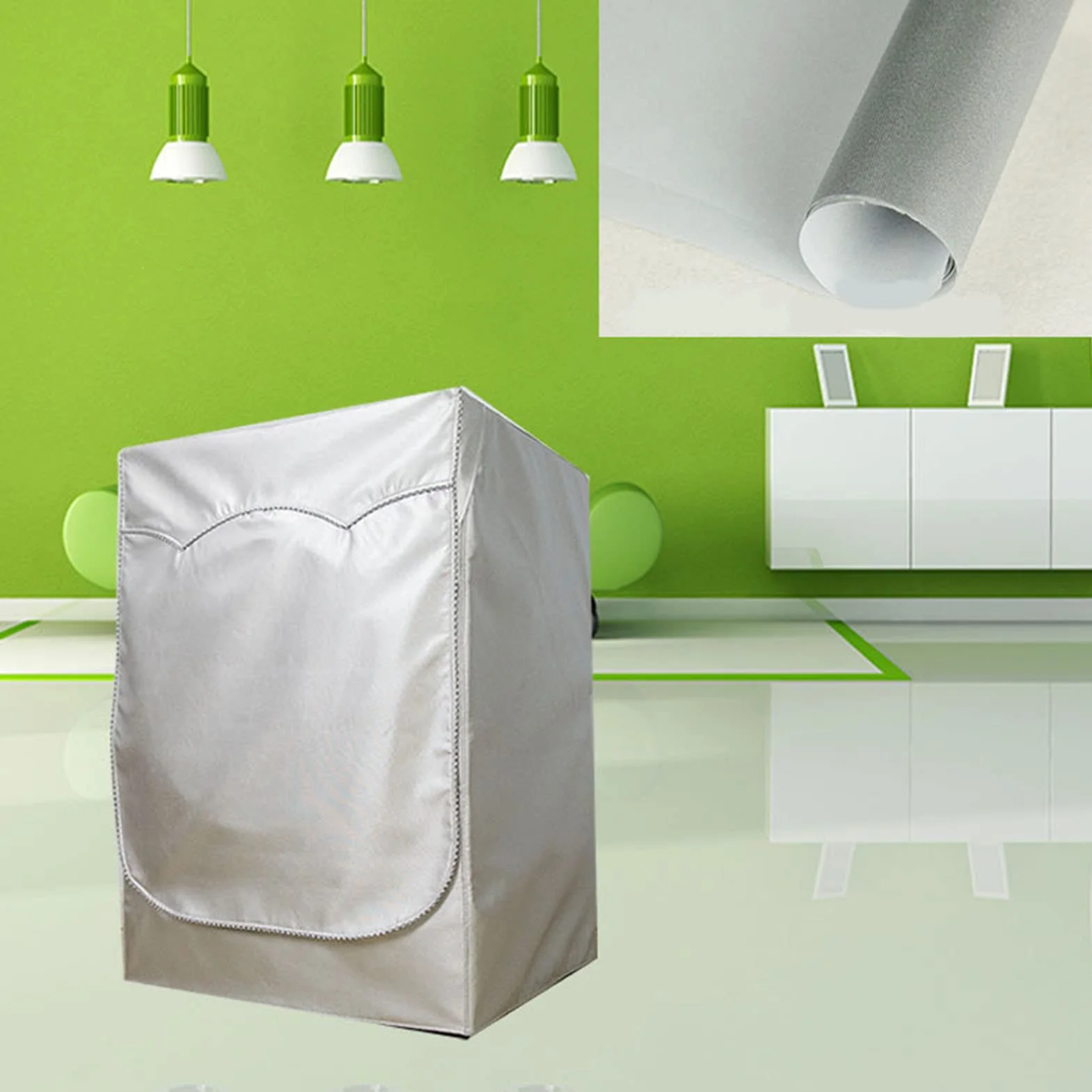 Pokrowiec na pralkę Wodoodporny Poliester Oxford 33,5 x 23,6 x 23,6 Cala