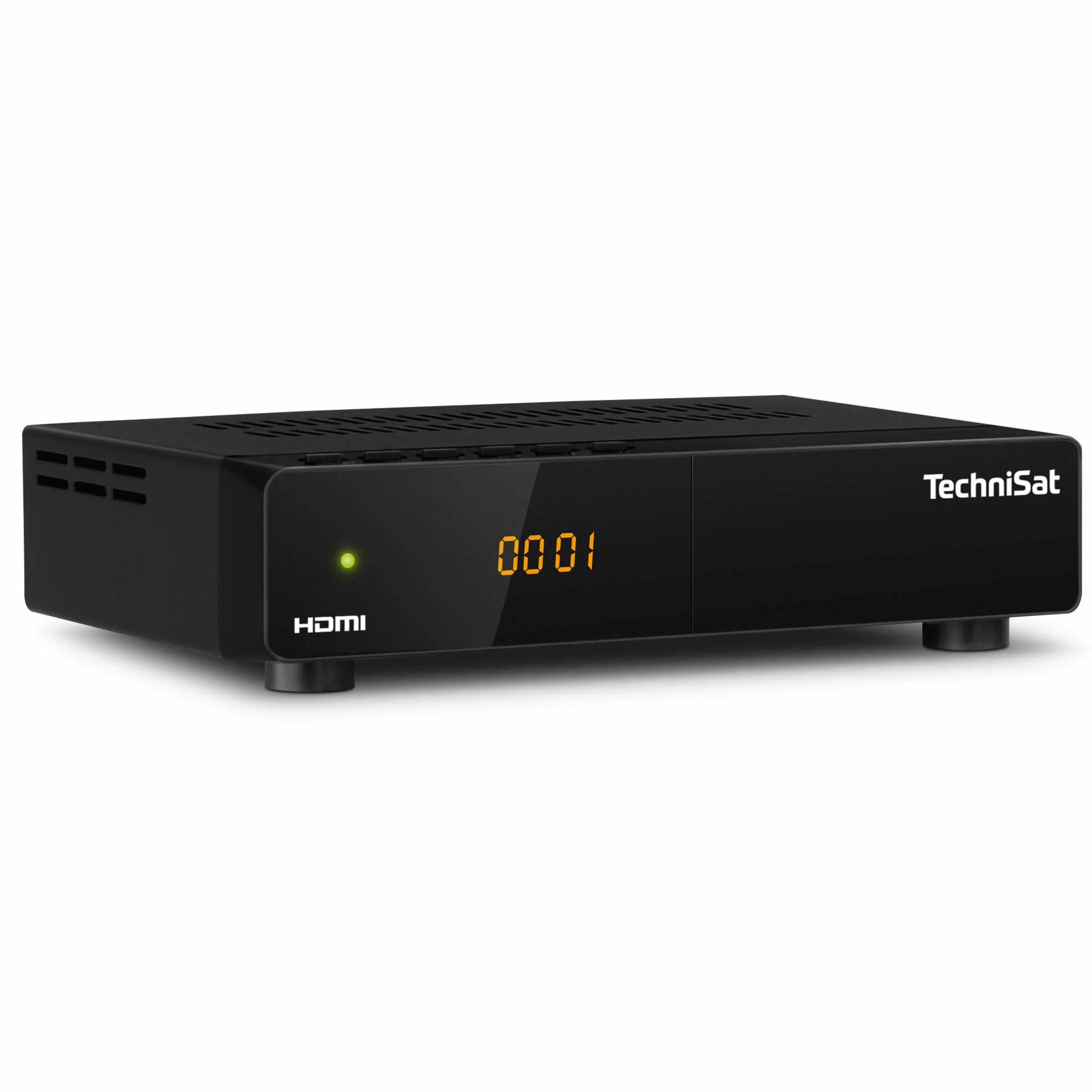 Technisat Hd-S 261 0000/4814 Odbiornik Satelitarny, Czarny, 18 x 4,4 x 13 cm