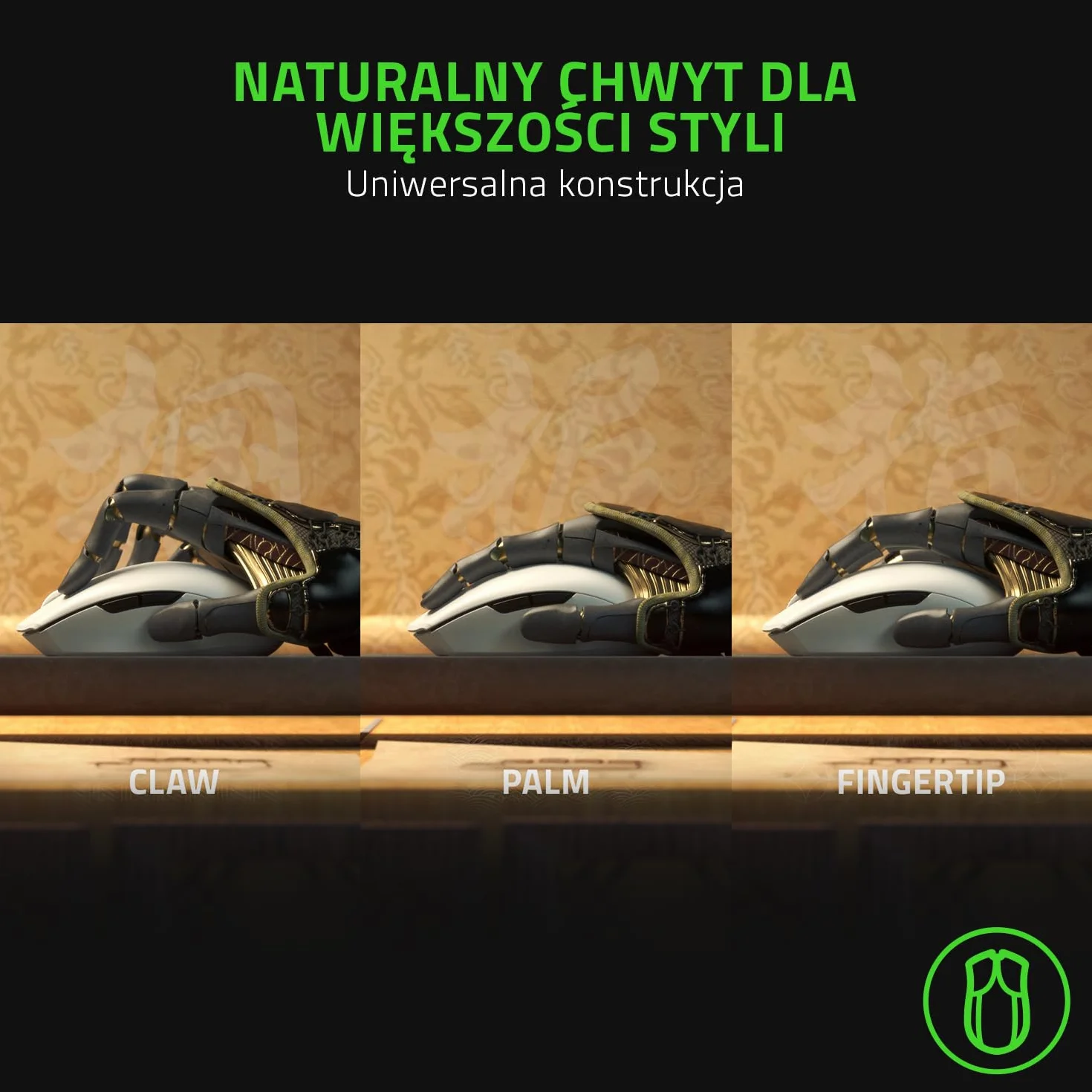 Razer Orochi V2 Mercury - Bezprzewodowa mysz dla graczy mobilnych z baterią o nawet 950-godzinnym działaniu (Ultralekka konstrukcja, 2 tryby bezprzewodowe) Biały