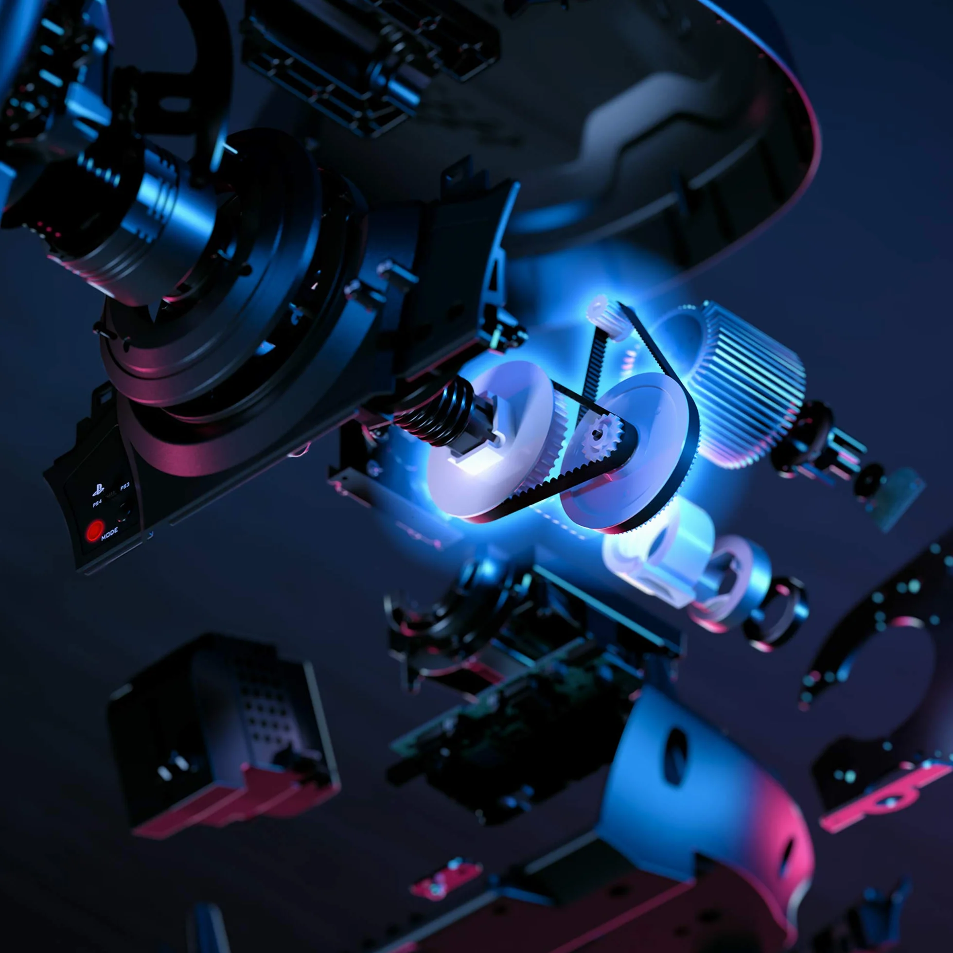 Thrustmaster T300 Servo Base Force Feedback Wheel Base PS4 PS5 PC