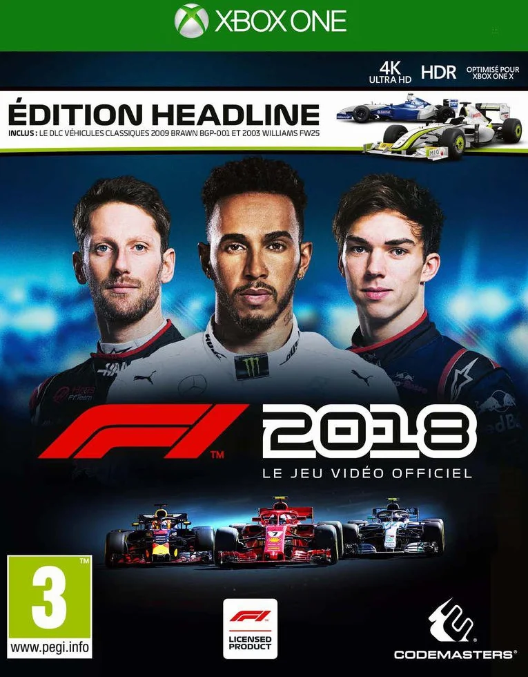 F1 2018 : Headline Edition