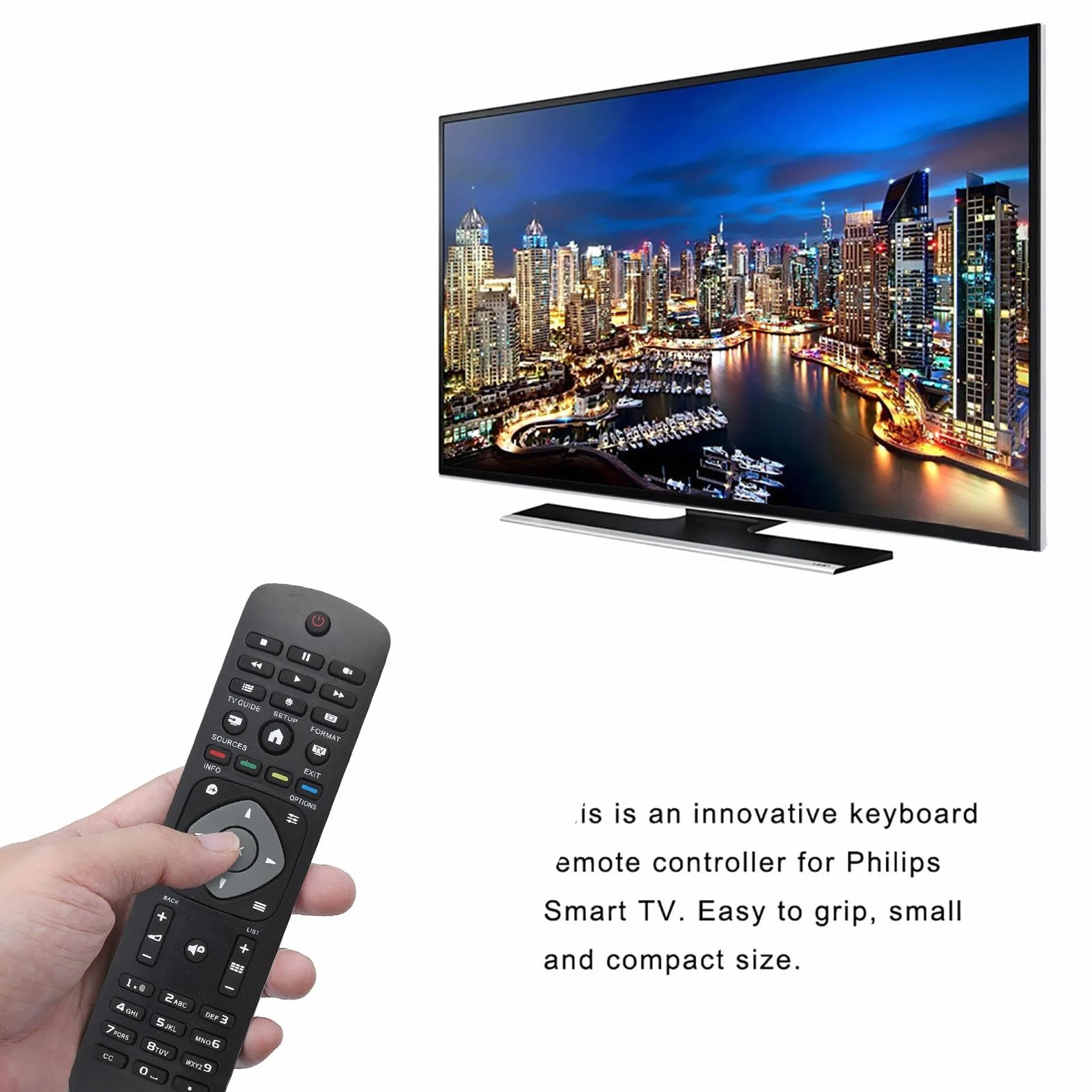 Pilot do , uniwersalny zamiennik pilota LCD LED Smart TV