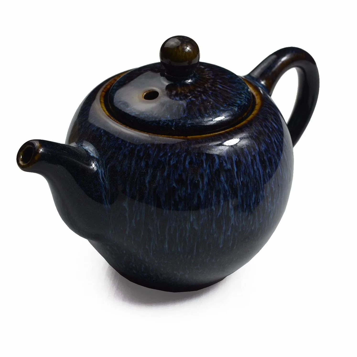 Porcelanowy czajniczek 255 g chiński tradycyjny rzemiosło kolorowa glazura ceramiczny dzbanek do herbaty Gongfu zestaw do herbaty