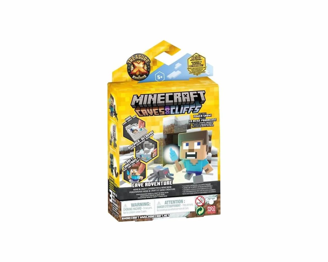 Akedo Caves & Cliffs Cave Adventure Minecraft Zabawka, Wielokolorowy, Od 5 lat