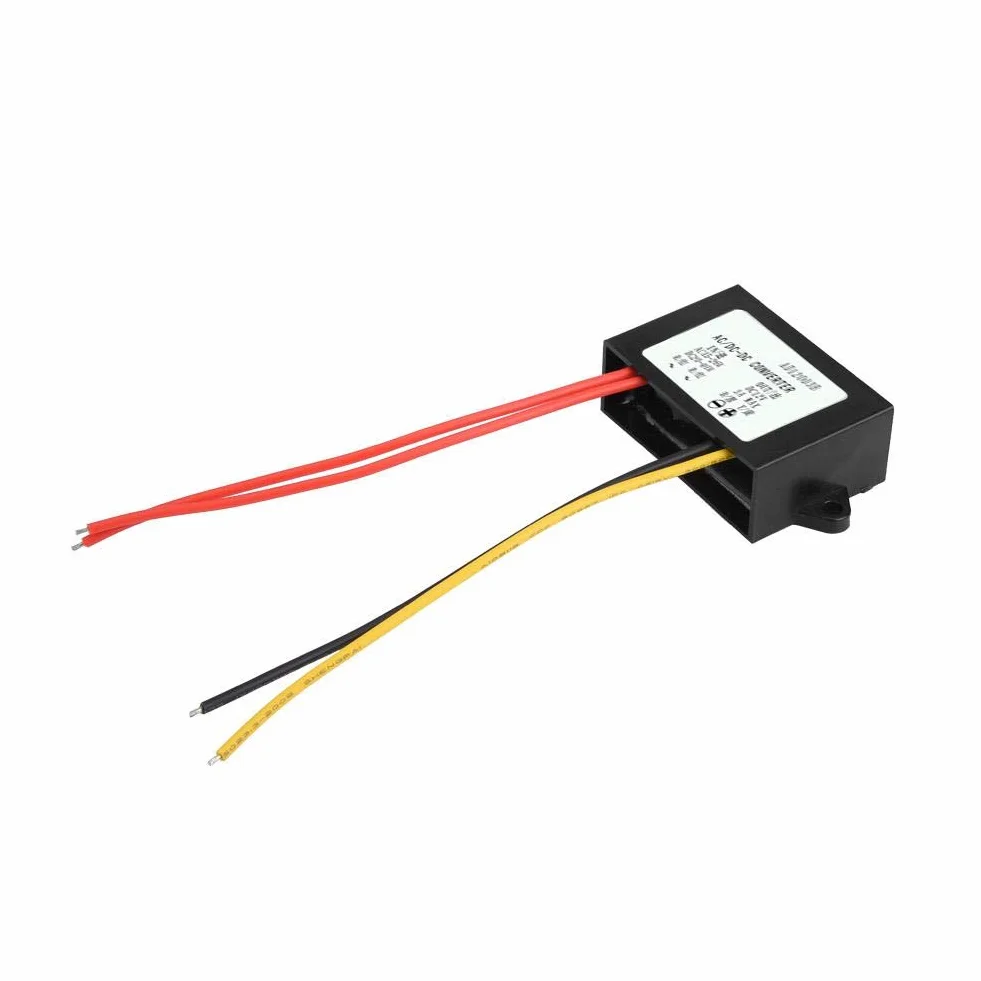 AC-DC Converter, AC 24 V do DC 12 V 3 A, prostownik obniżający, konwerter do samochodu, silnika audio, moduł Step Down z wyświetlaczem LED