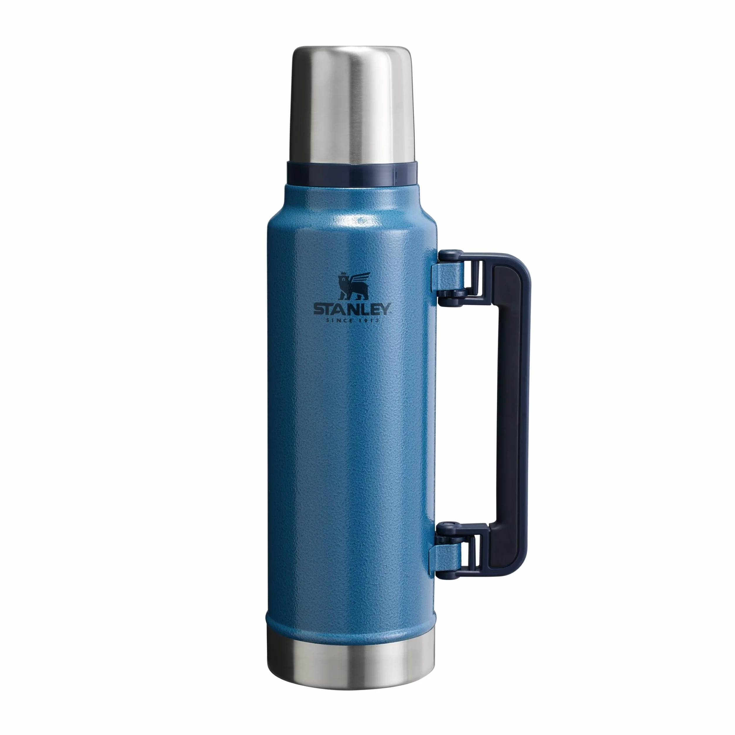 Stanley Classic Legendary Termos 1.4L - Termos ze Stali Nierdzewnej Bez BPA - Utrzymuje ciepło przez 40 godzin - Zimno 35 Godzin - Szczelna nakrętka pełniąca rolę kubka - Do Mycia w Zmywarce - Lake