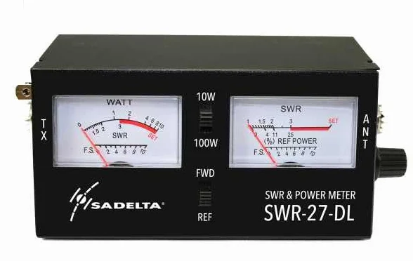 SWR-27DL miernik Roe i watymetr do CB, z 2 instrumentami… (SWR27DL)