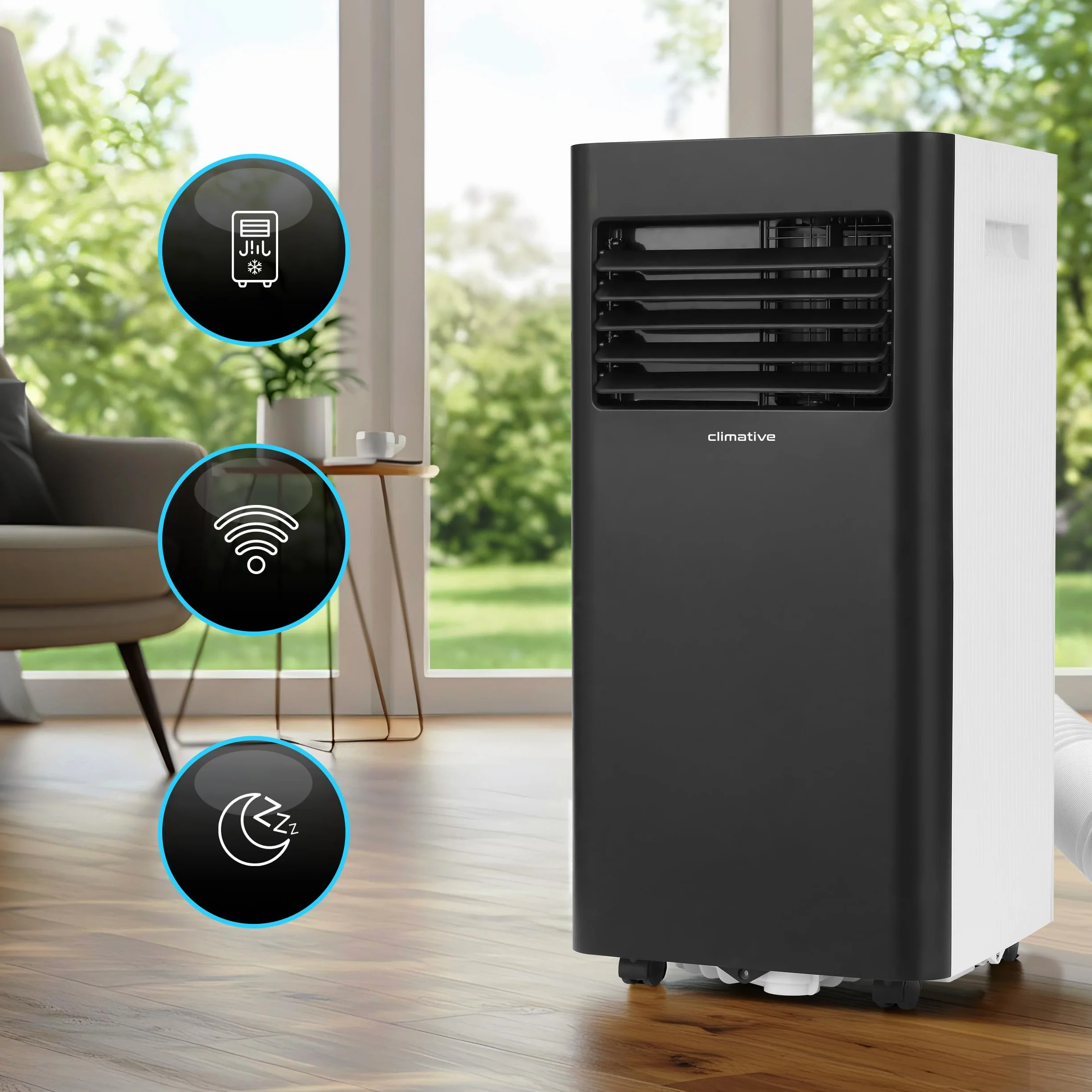 Klimatyzator przenośny AC29-S DUO WiFi 2,9 kW BTU 10000 do 29 m² 3w1