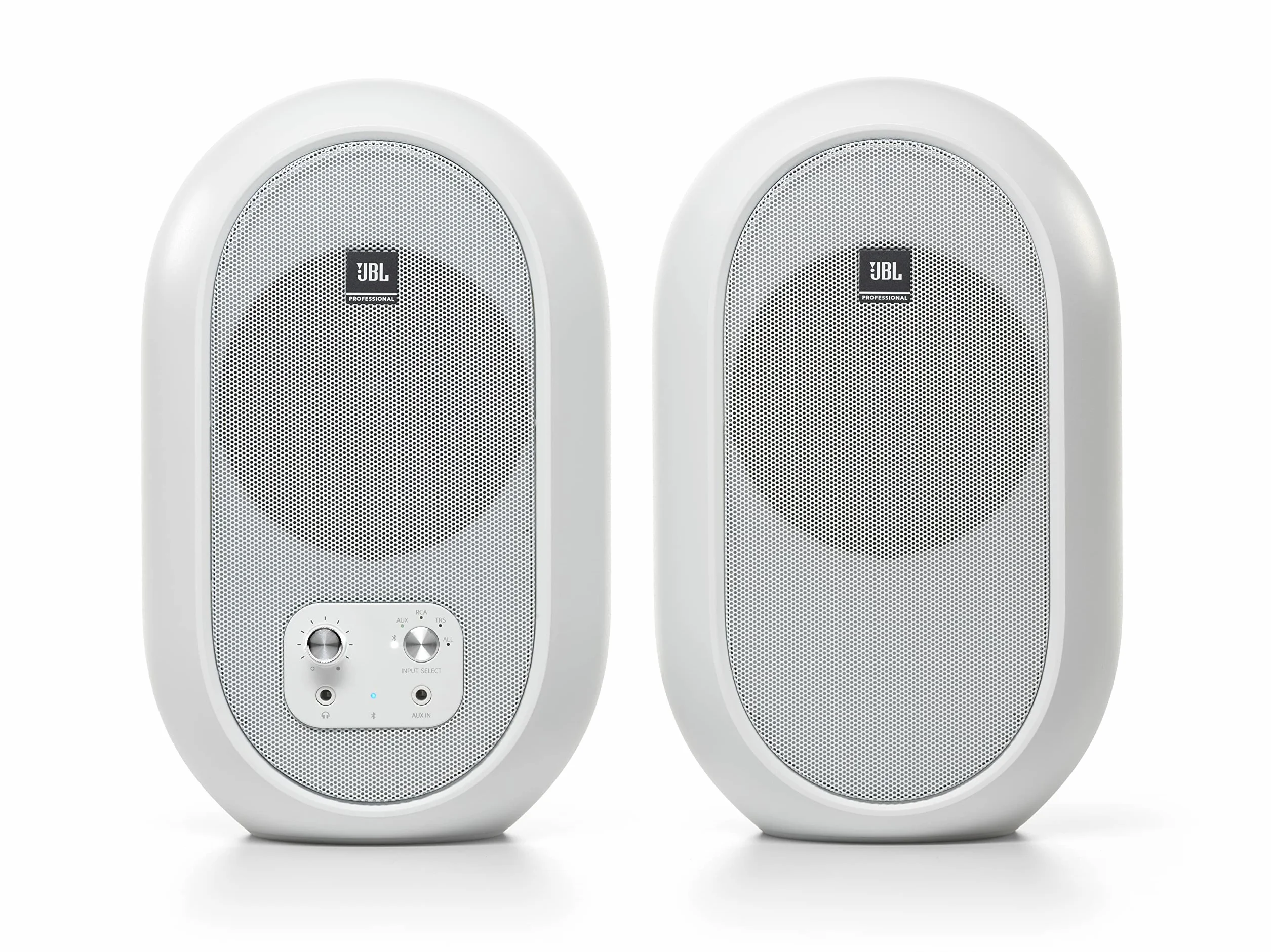 JBL 1 Series 104 Kompaktowe zasilane monitory stacjonarne wersja Bluetooth - białe (sprzedawane jako para)