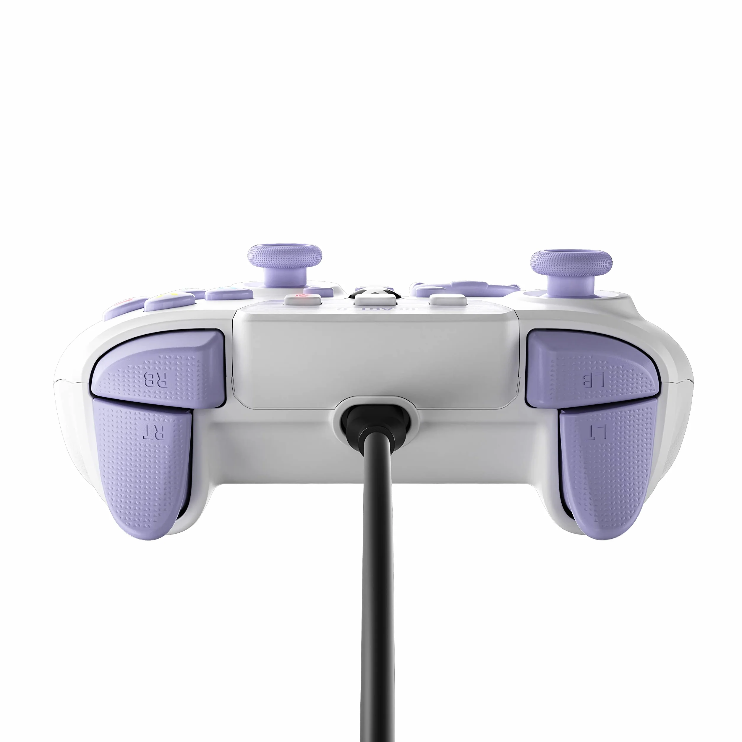Turtle Beach REACT-R Kontroler – biały/fioletowy Xbox Series X, Xbox Series S & Xbox One | Windows 10 & 11, VelocityOne Rudder