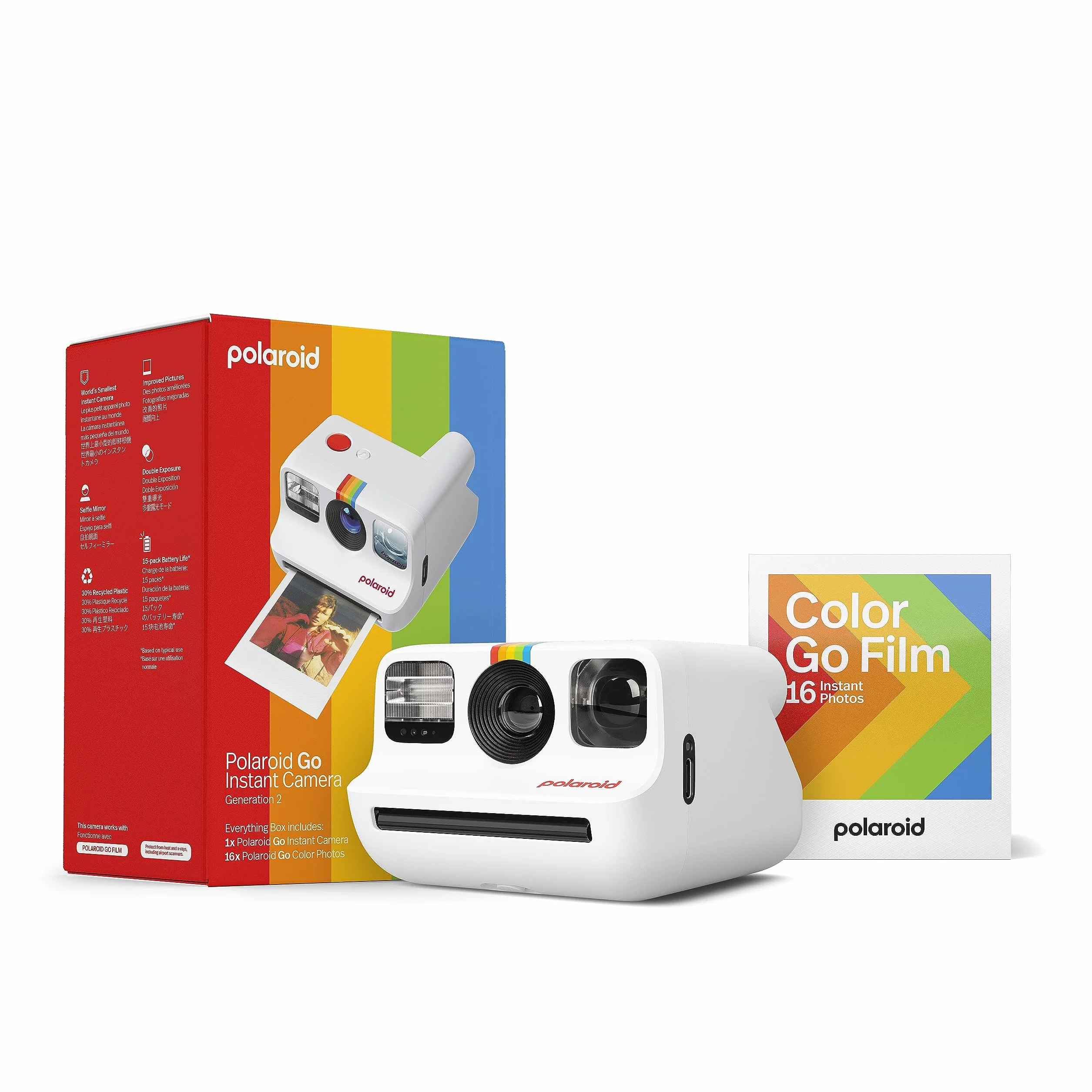 Polaroid - Everything Box Polaroid Go Generation 2 białe