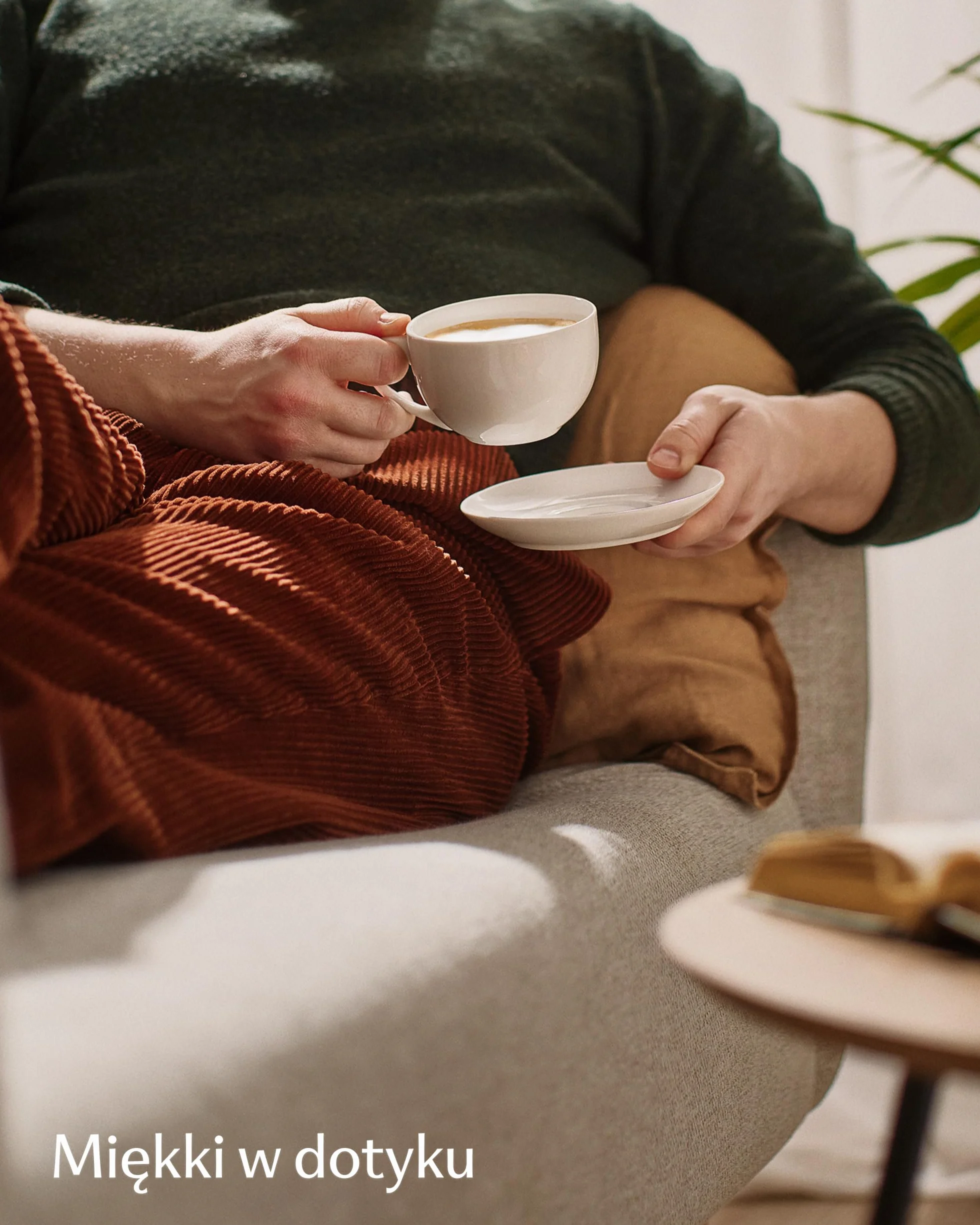 Cosumy Zestaw 6 Filiżanek do Cappuccino ze Spodkami Kolorowe - 180ml Ceramika Utrzymuje Ciepło - Kubki do Kawy Sztaplowane & Zmywarka - Filiżanka do Cappuccino z Uchem - Pudełko Prezentowe