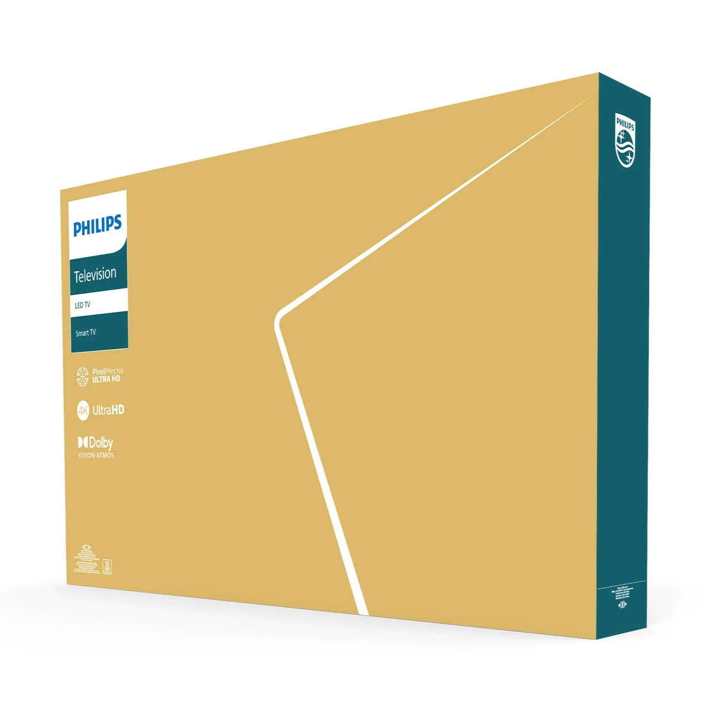 Philips 43PUS7609 4K LED Smart TV – 43-calowy wyświetlacz z platformą Pixel Precise Ultra HD Titan OS i dźwiękiem Dolby Atmos, współpracuje z Alexą i asystentem głosowym Google