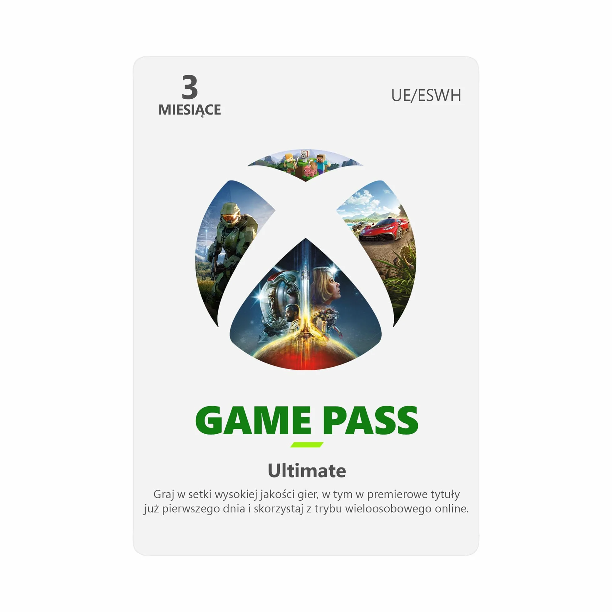 Xbox Series S + 3mies Game Pass Ultimate (UE)