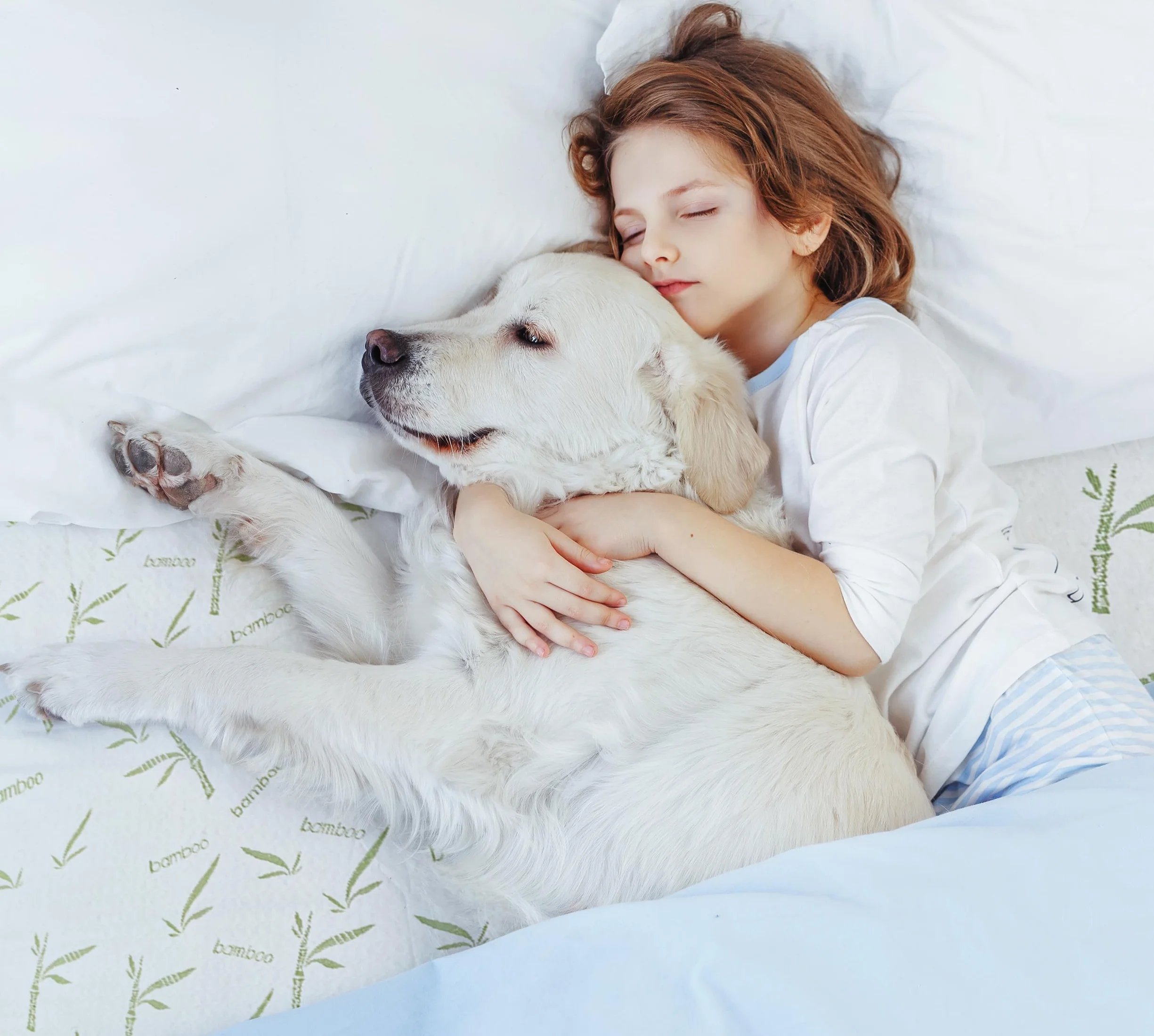 Utopia Bedding Wodoodporny Pokrowiec na Materac 140x200 Bambus Wiskoza OEKO-TEX