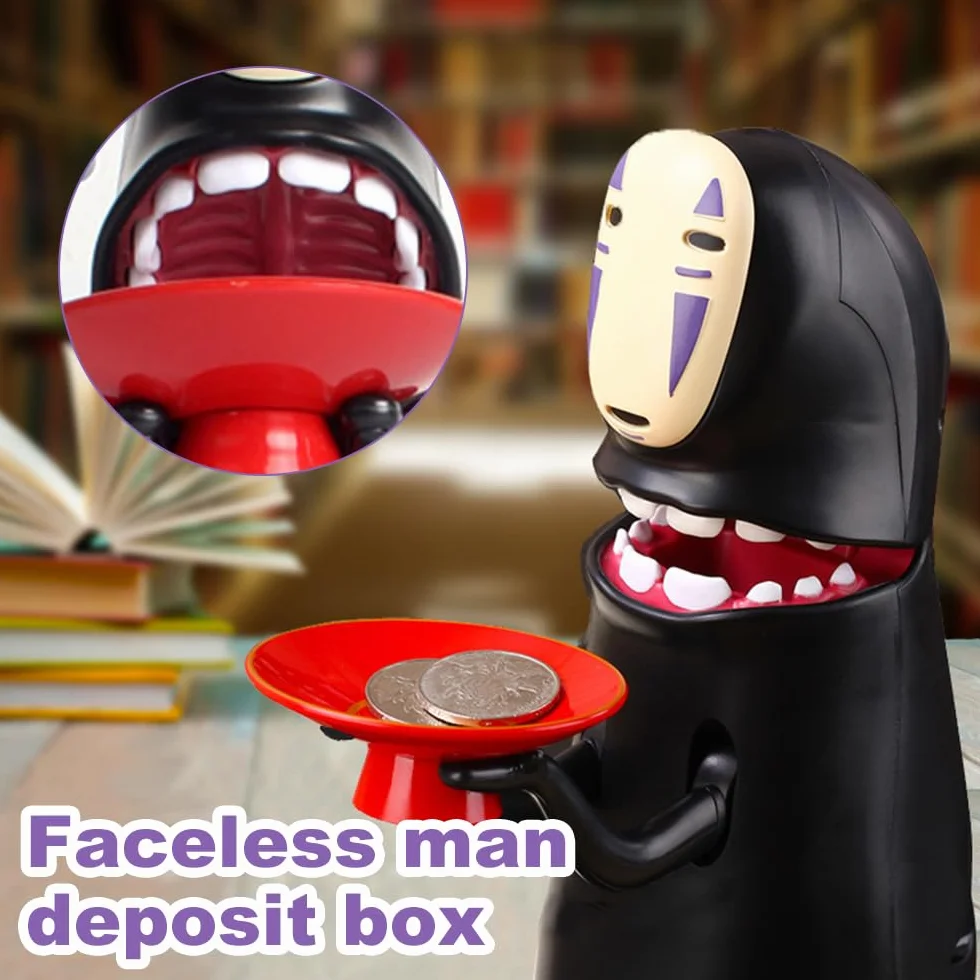 Mineup Skarbonka dla Dzieci, Cyfrowa Skarbonka z Efektami Dźwiękowymi, Anime Kawaii Skarbonka, Automatyczne Zamykanie, Skarbonka w Kształcie Świnki, Prezent dla Dzieci i Dorosłych