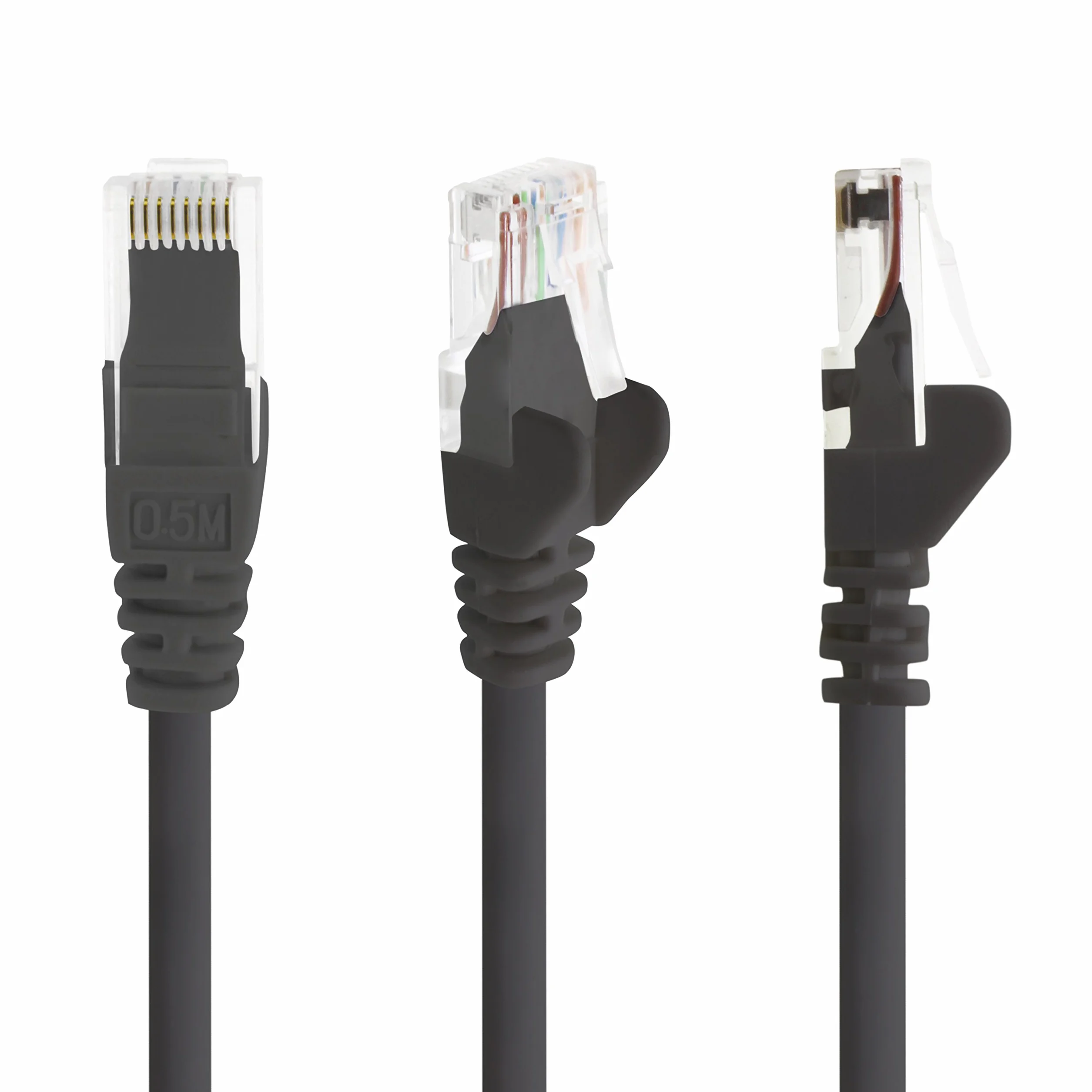 1aTTack CAT5 UTP kabel sieciowy Ethernet LAN z 2 x RJ45 20 m - czarny