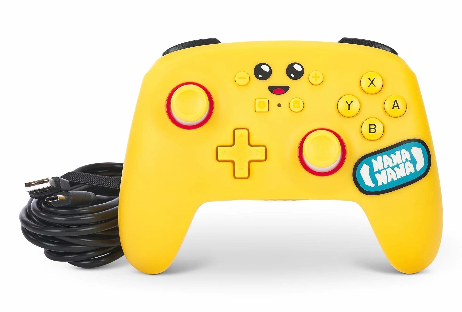 Ulepszony kontroler bezprzewodowy PowerA do konsoli Nintendo Switch - Peely, Nintendo Switch model OLED, Nintendo Switch Lite, gamepad, kontroler do gier, kontroler Bluetooth