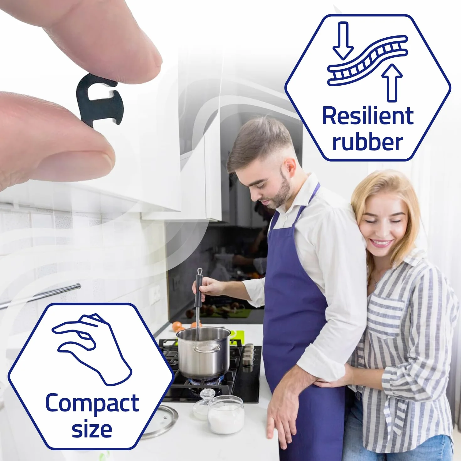 12 Sztuk Gumowe Nóżki do Płyty Grzewczej 9 mm x 10 mm C00039148 dla Ariston 754010095 dla Smeg 50247058006 dla Zanussi - Gwarancja 10 Lat - MONTERAL